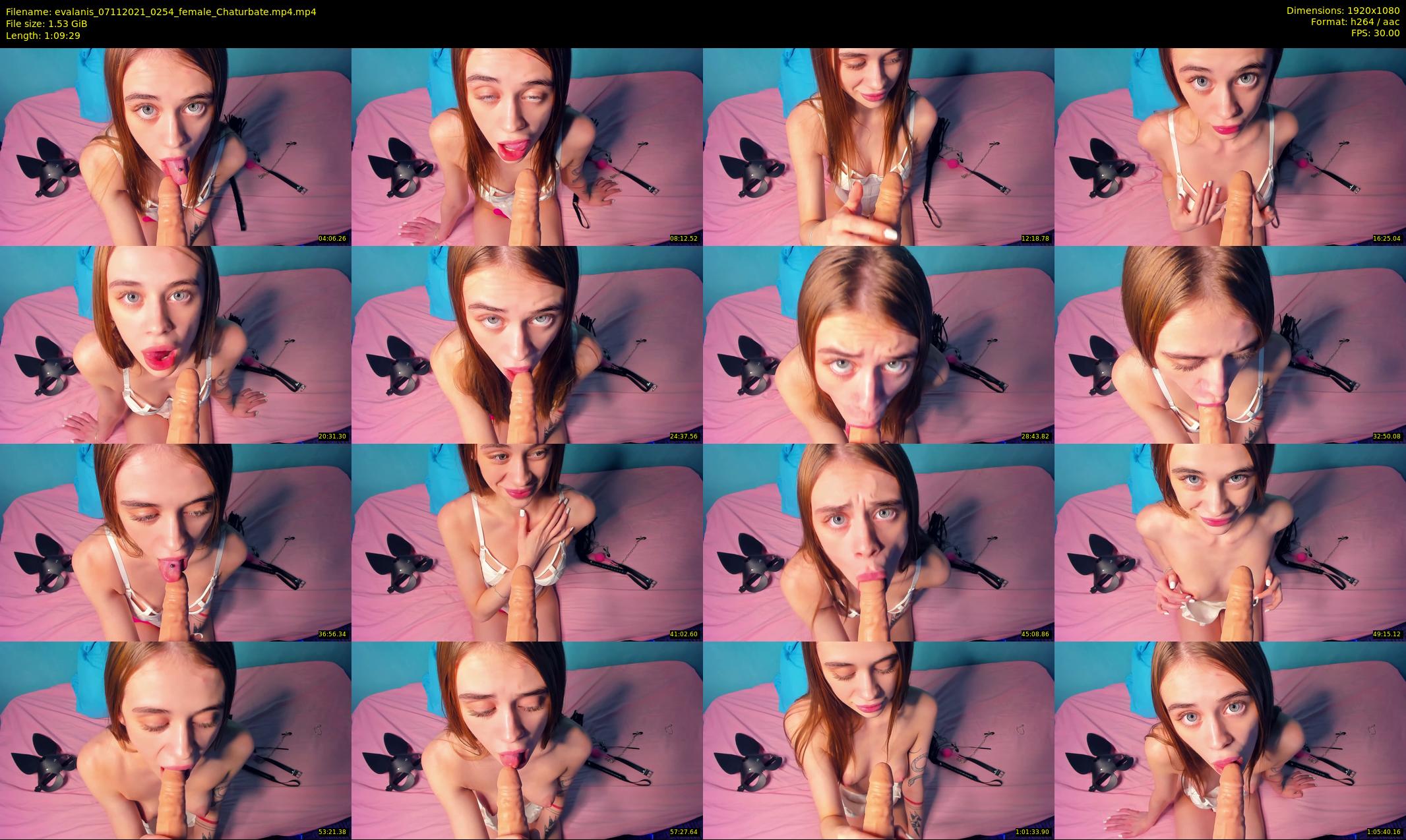 evalanis — 70 minute Chaturbate couple cam show recording, 1080p, Nov 7, 2021
