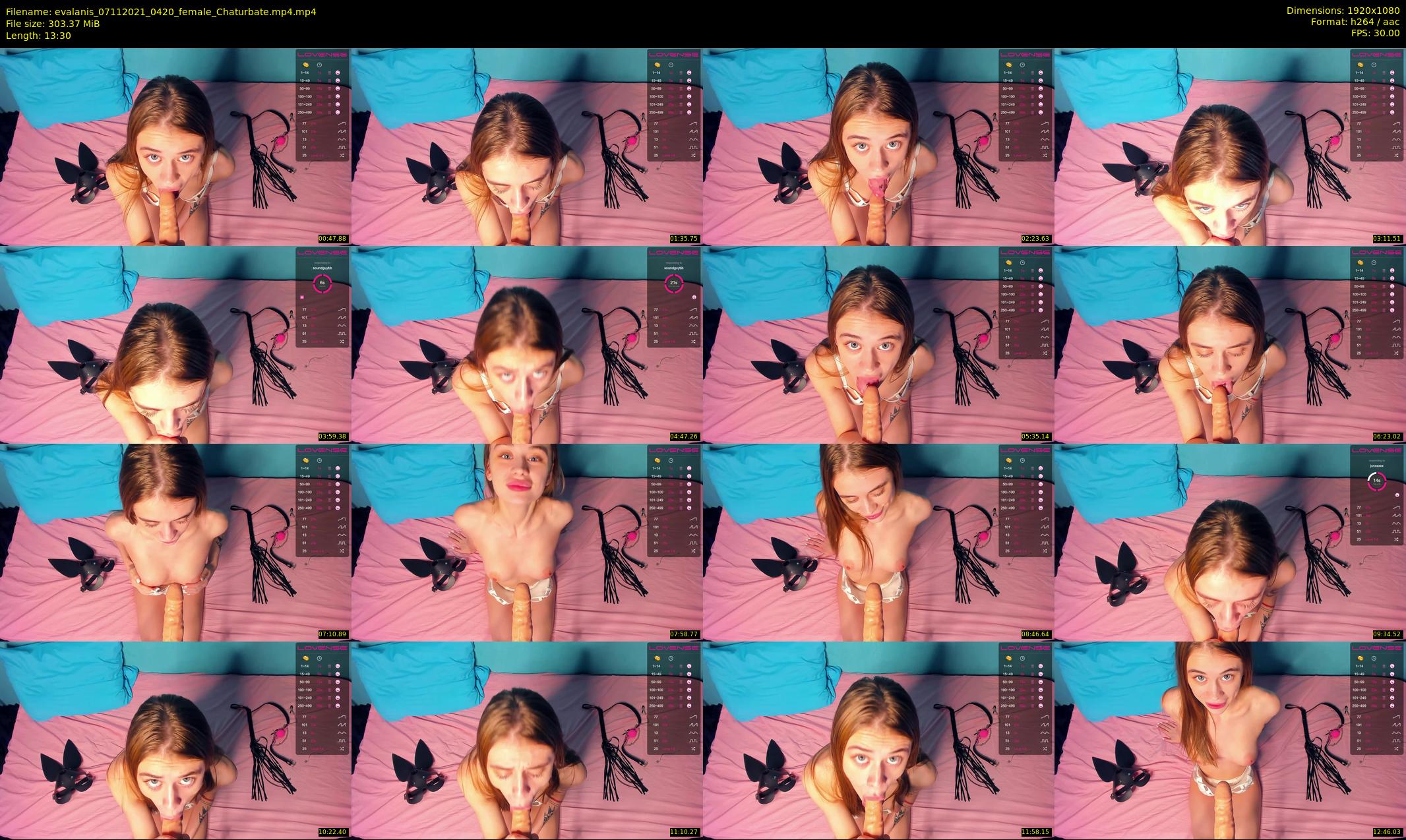 evalanis — 14 minute Chaturbate couple cam show recording, 1080p, Nov 7, 2021