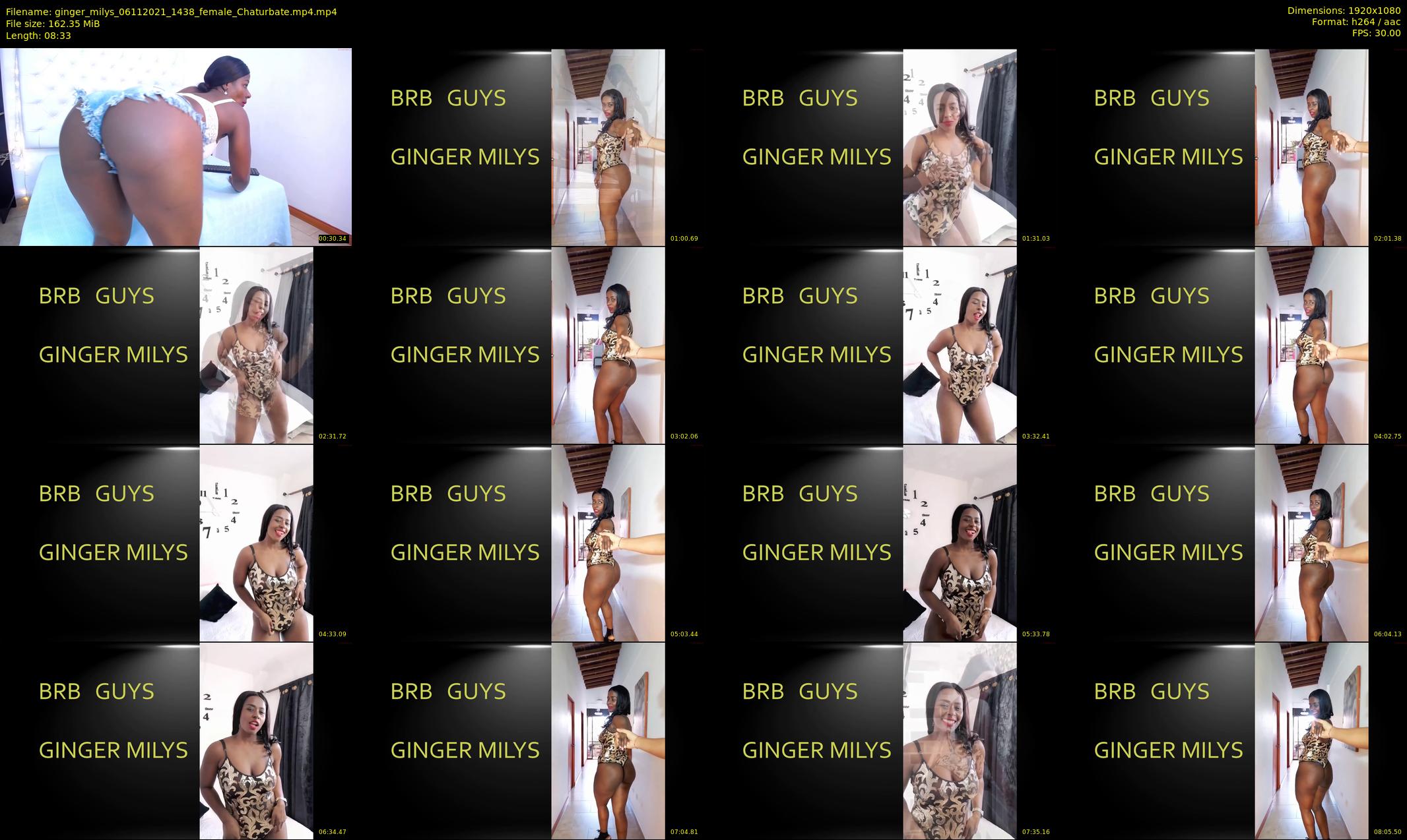 ginger_milys — 9 minute Chaturbate female cam show recording, 1080p, Nov 6, 2021