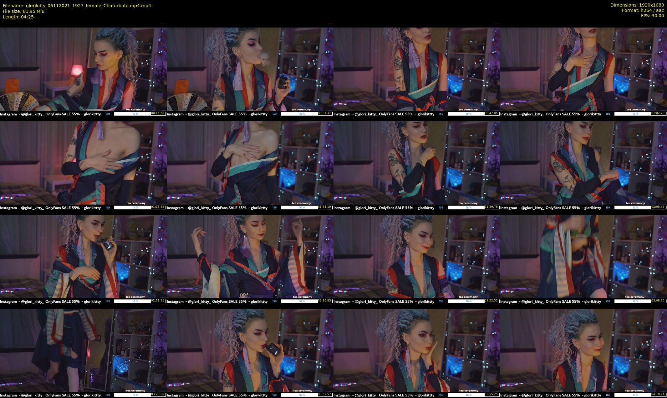 glorikitty — 5 minute Chaturbate female cam show recording, 1080p, Nov 6, 2021
