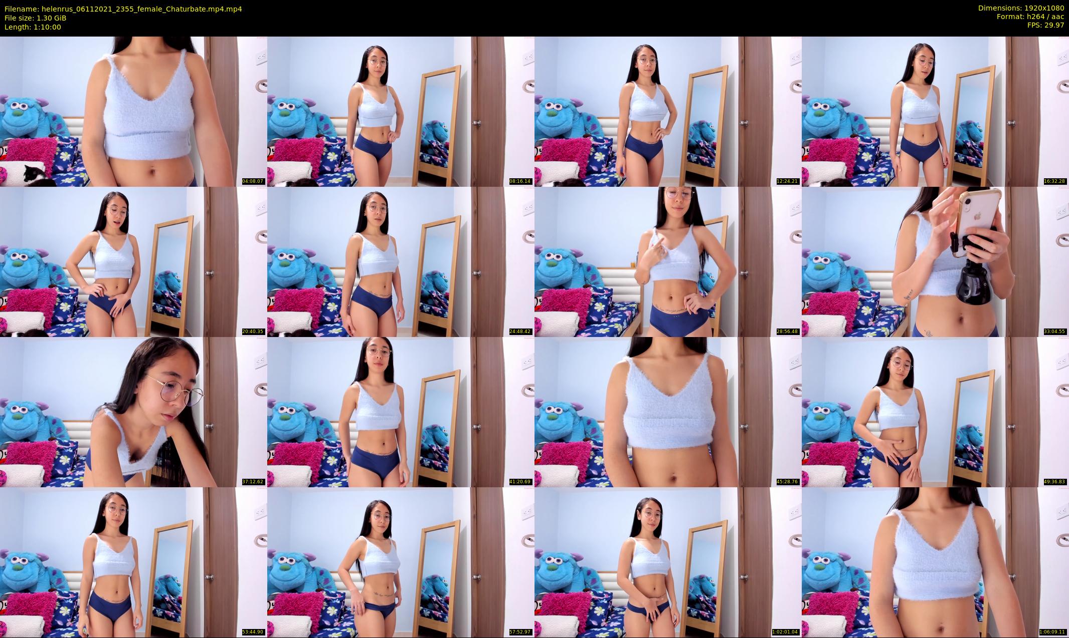 helenrus — 70 minute Chaturbate female cam show recording, 1080p, Nov 6, 2021