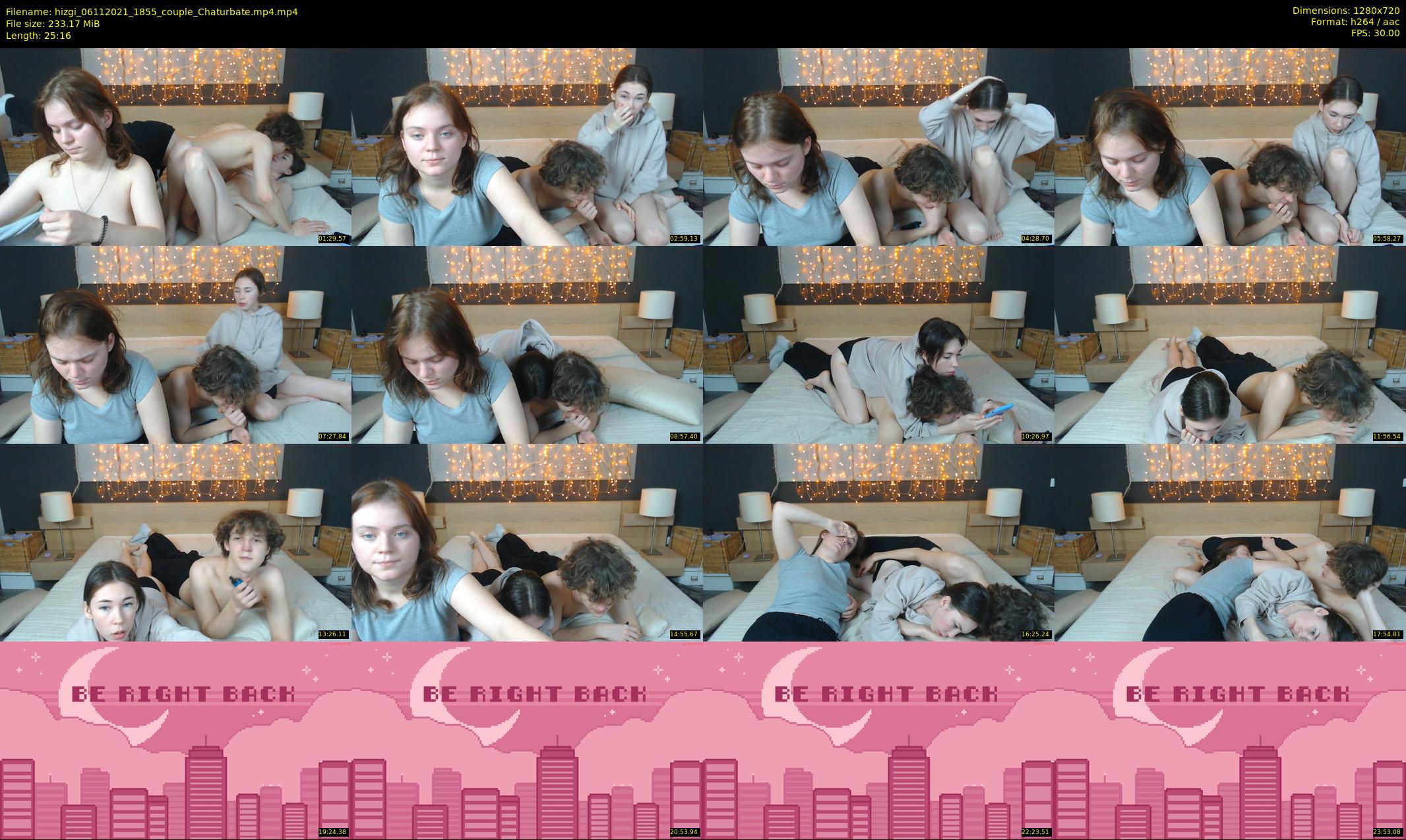 hizgi — 26 minute Chaturbate couple cam show recording, 720p, Nov 6, 2021