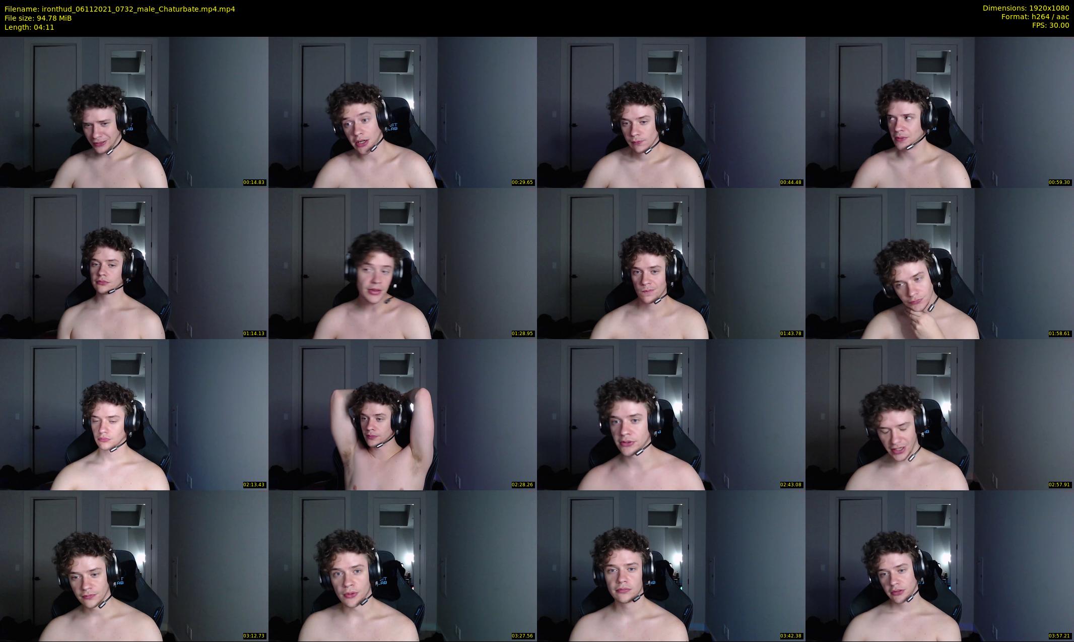 ironthud — 5 minute Chaturbate male cam show recording, 1080p, Nov 6, 2021