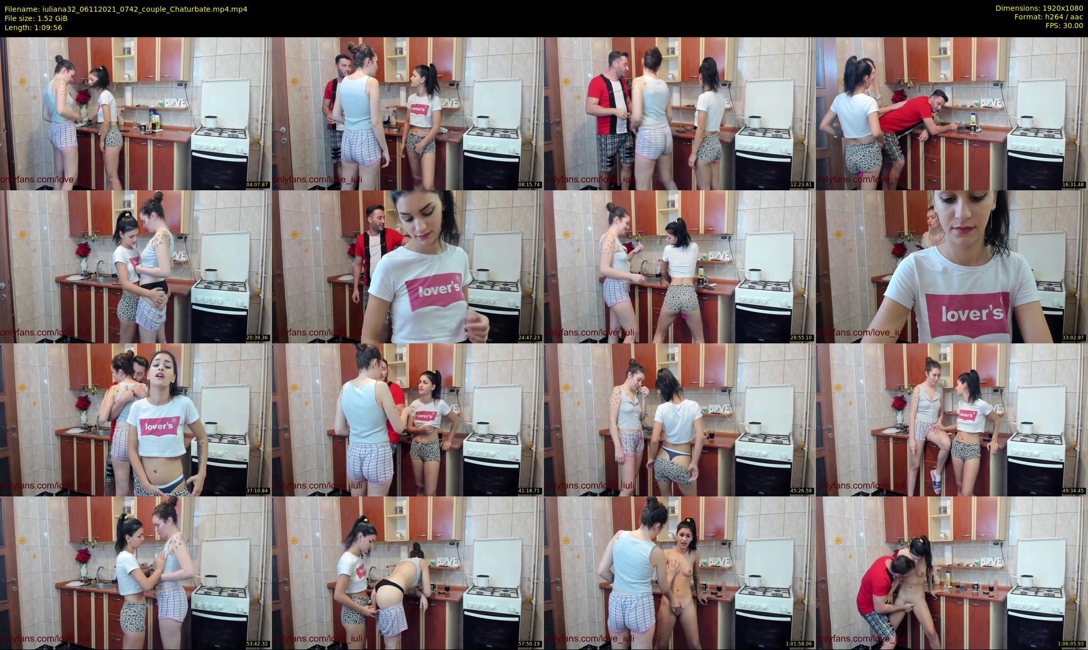 iuliana32 — 70 minute Chaturbate couple cam show recording, 1080p, Nov 6, 2021