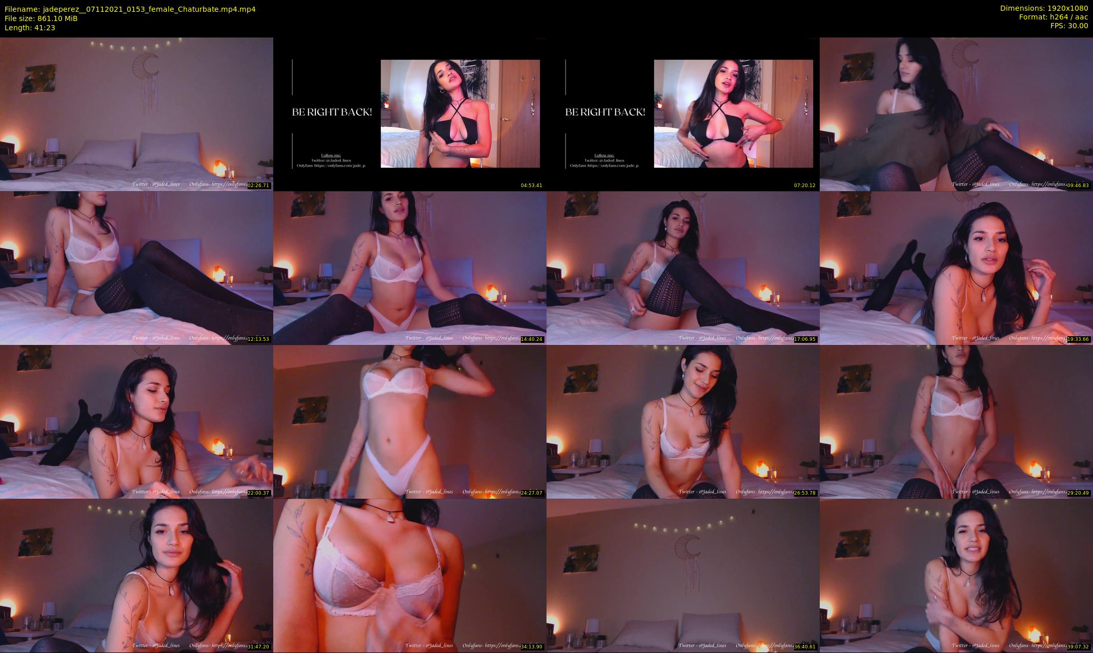 jadeperez_ — 42 minute Chaturbate female cam show recording, 1080p, Nov 7, 2021