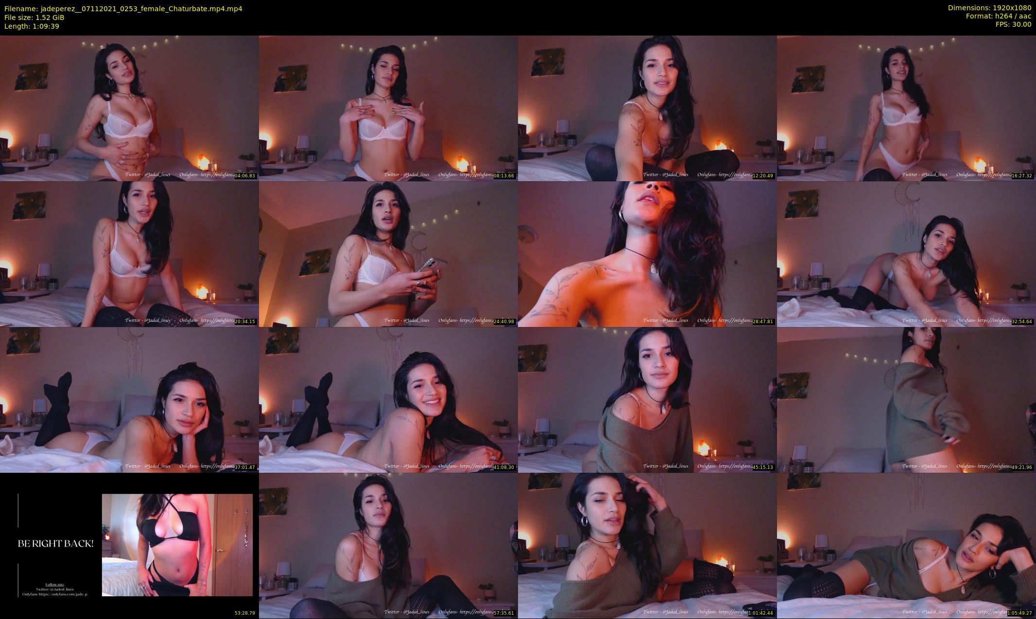 jadeperez_ — 70 minute Chaturbate female cam show recording, 1080p, Nov 7, 2021