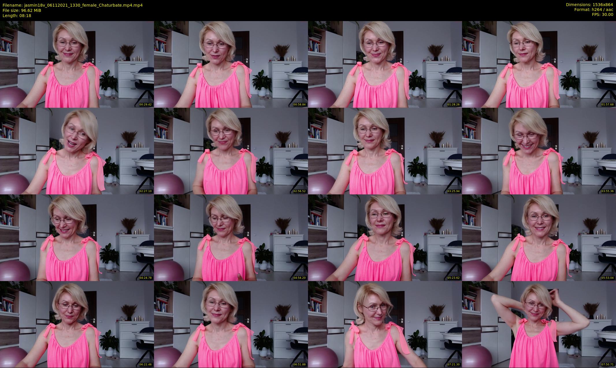 jasmin18v — 9 minute Chaturbate female cam show recording, 720p, Nov 6, 2021