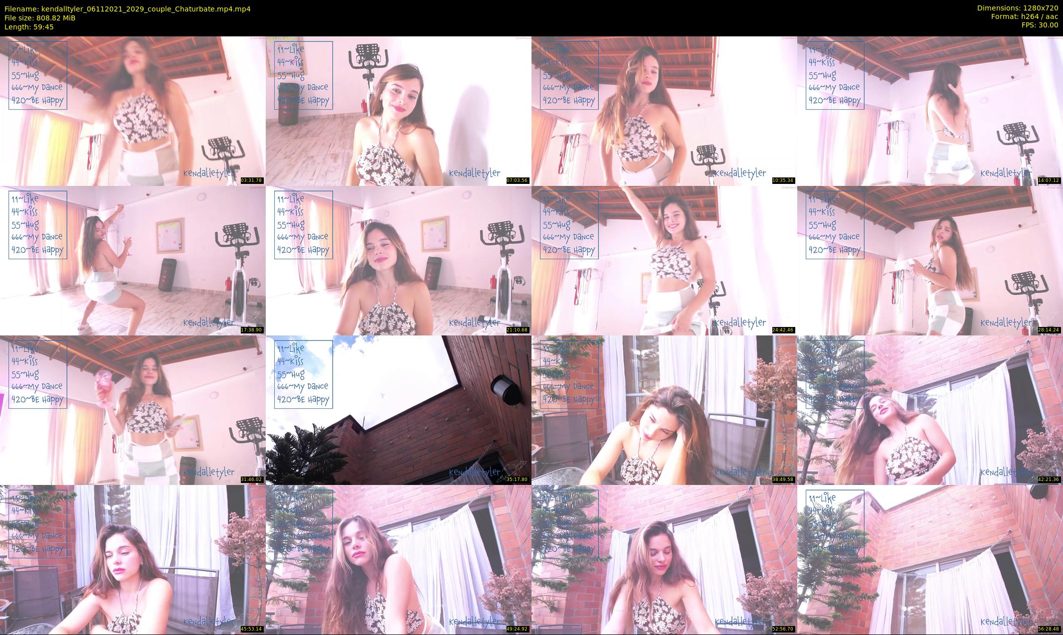 kendalltyler — 60 minute Chaturbate female cam show recording, 720p, Nov 6, 2021