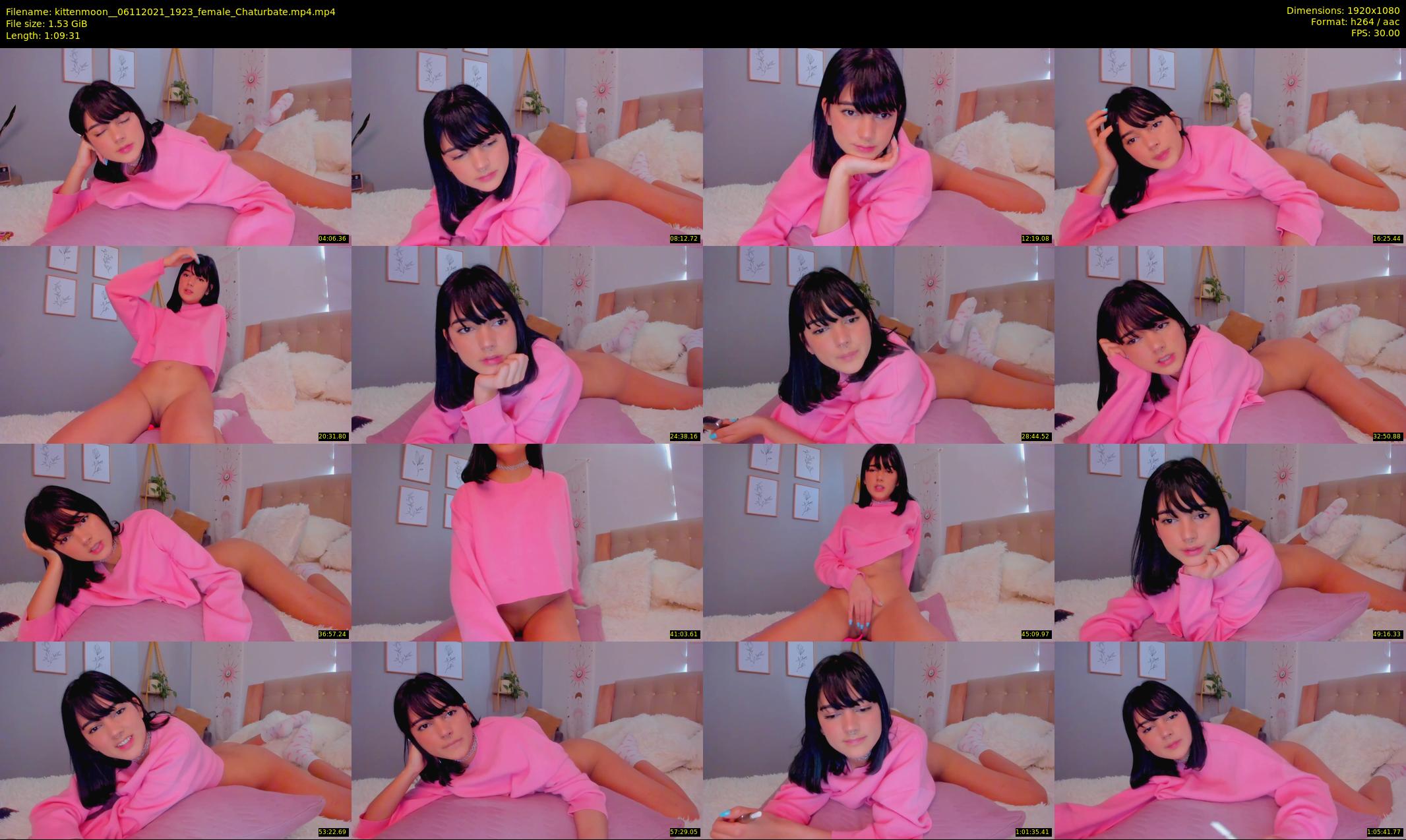 kittenmoon_ — 70 minute Chaturbate female cam show recording, 1080p, Nov 6, 2021