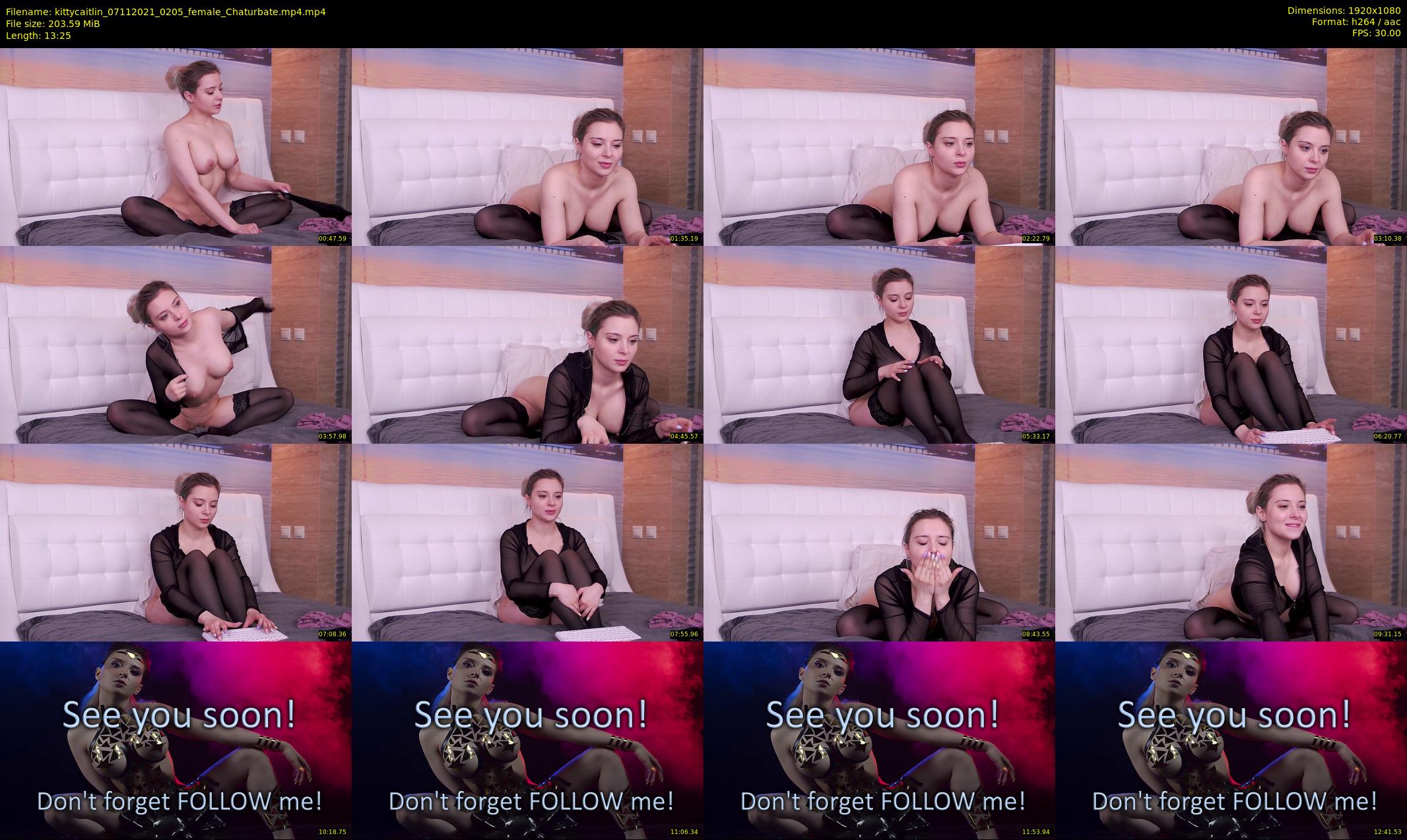 kittycaitlin — 14 minute Chaturbate female cam show recording, 1080p, Nov 7, 2021