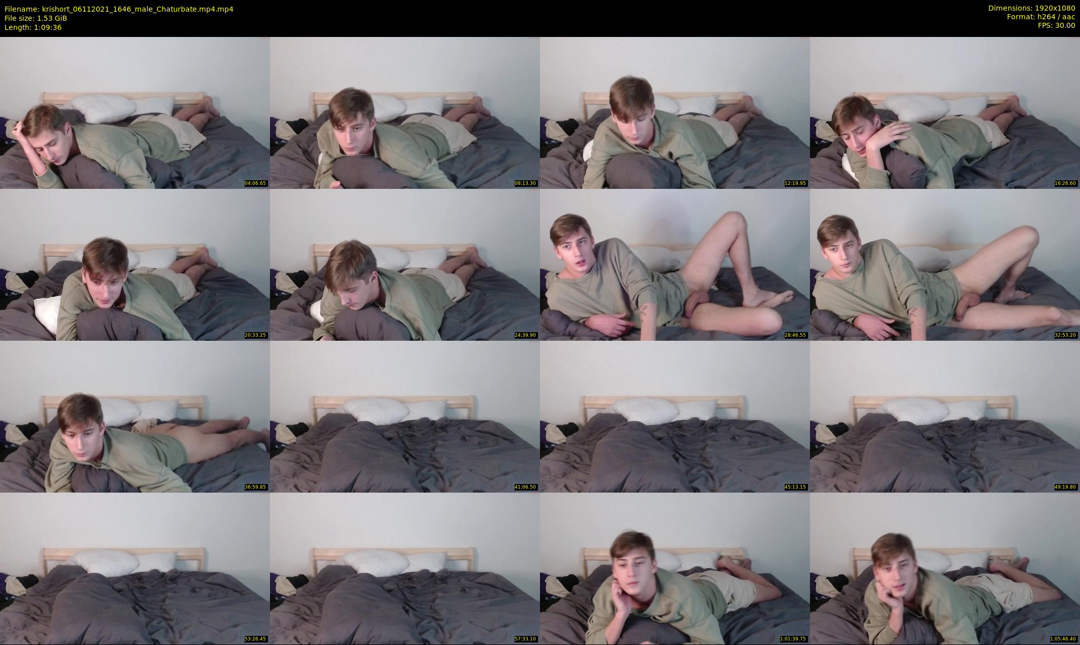 krishort — 70 minute Chaturbate male cam show recording, 1080p, Nov 6, 2021
