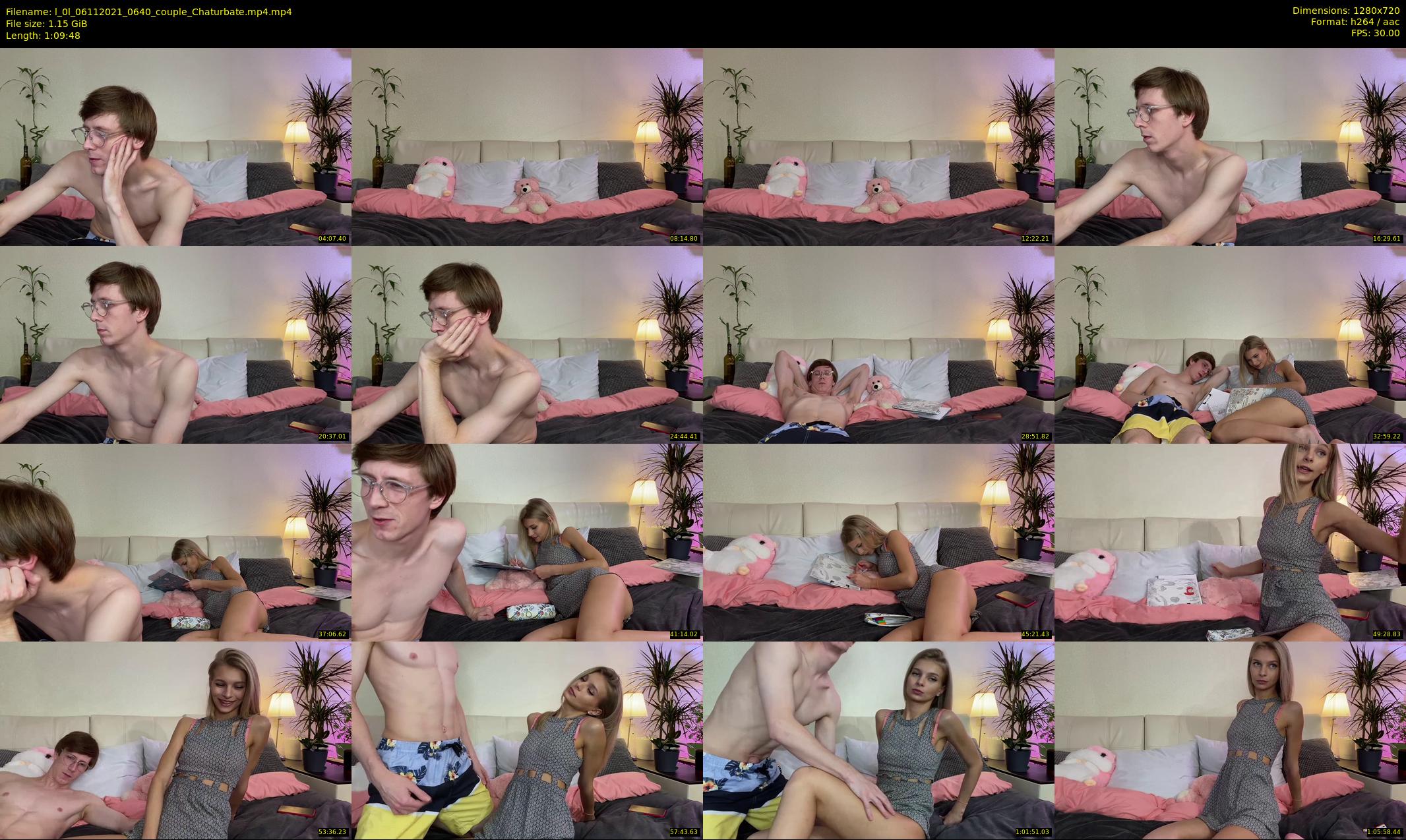 l_0l — 70 minute Chaturbate couple cam show recording, 720p, Nov 6, 2021