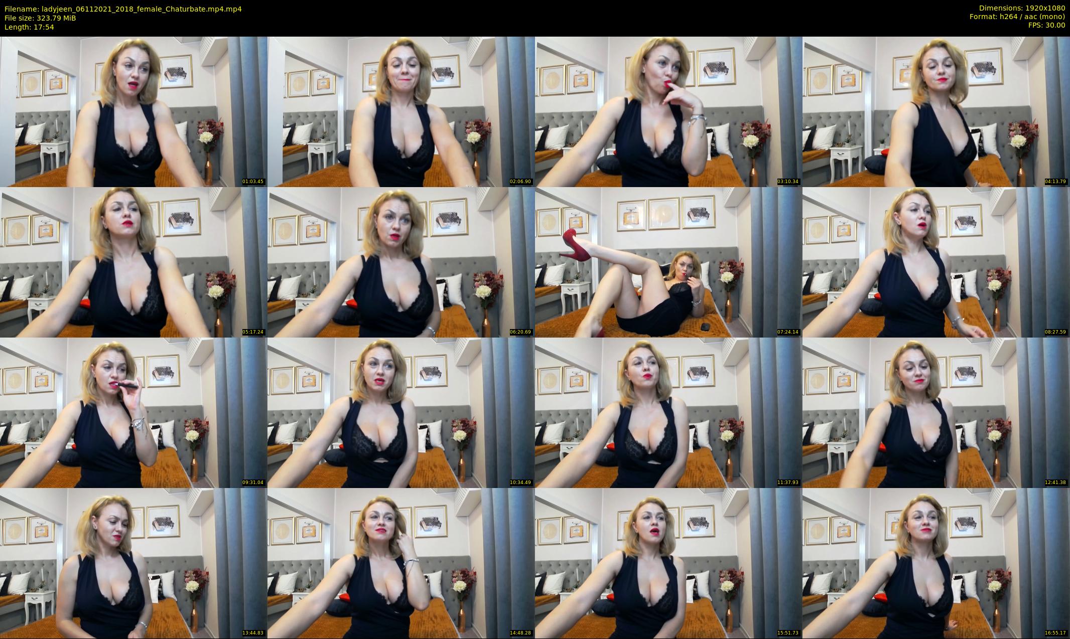 ladyjeen — 18 minute Chaturbate female cam show recording, 1080p, Nov 6, 2021
