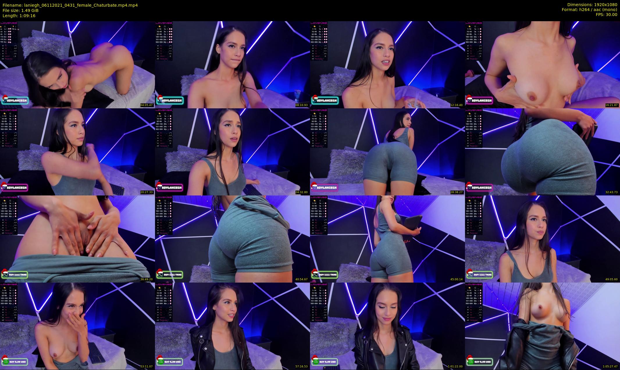 laniegh — 70 minute Chaturbate female cam show recording, 1080p, Nov 6, 2021