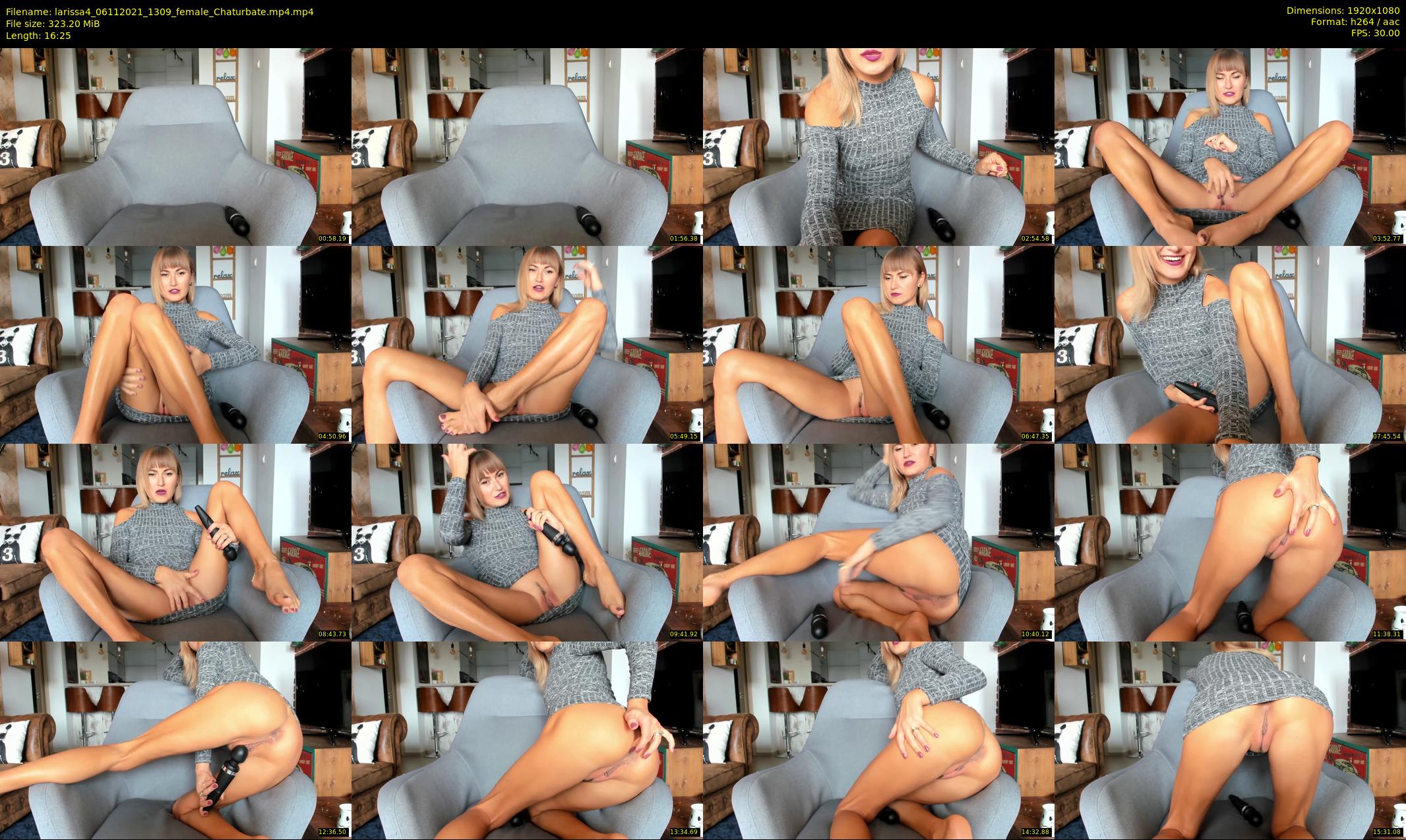larissa4 — 17 minute Chaturbate female cam show recording, 1080p, Nov 6, 2021