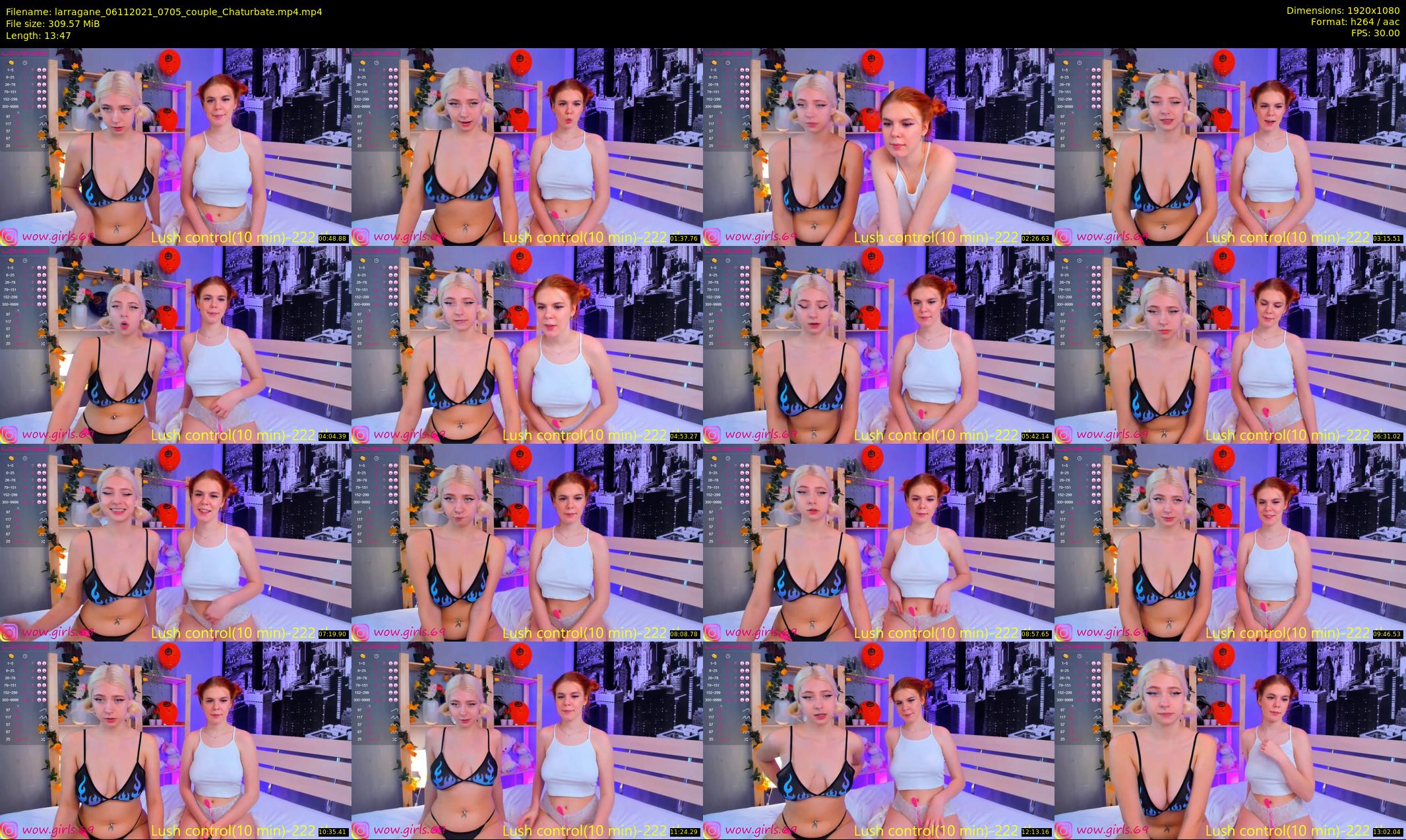 larragane — 14 minute Chaturbate couple cam show recording, 1080p, Nov 6, 2021
