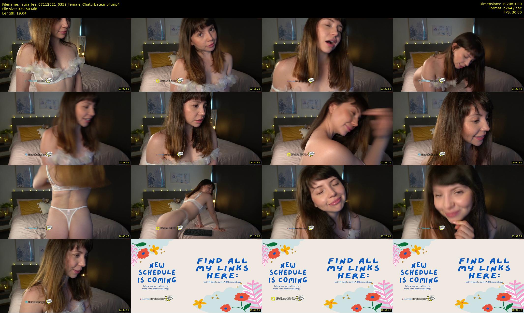 laura_lee — 20 minute Chaturbate female cam show recording, 1080p, Nov 7, 2021