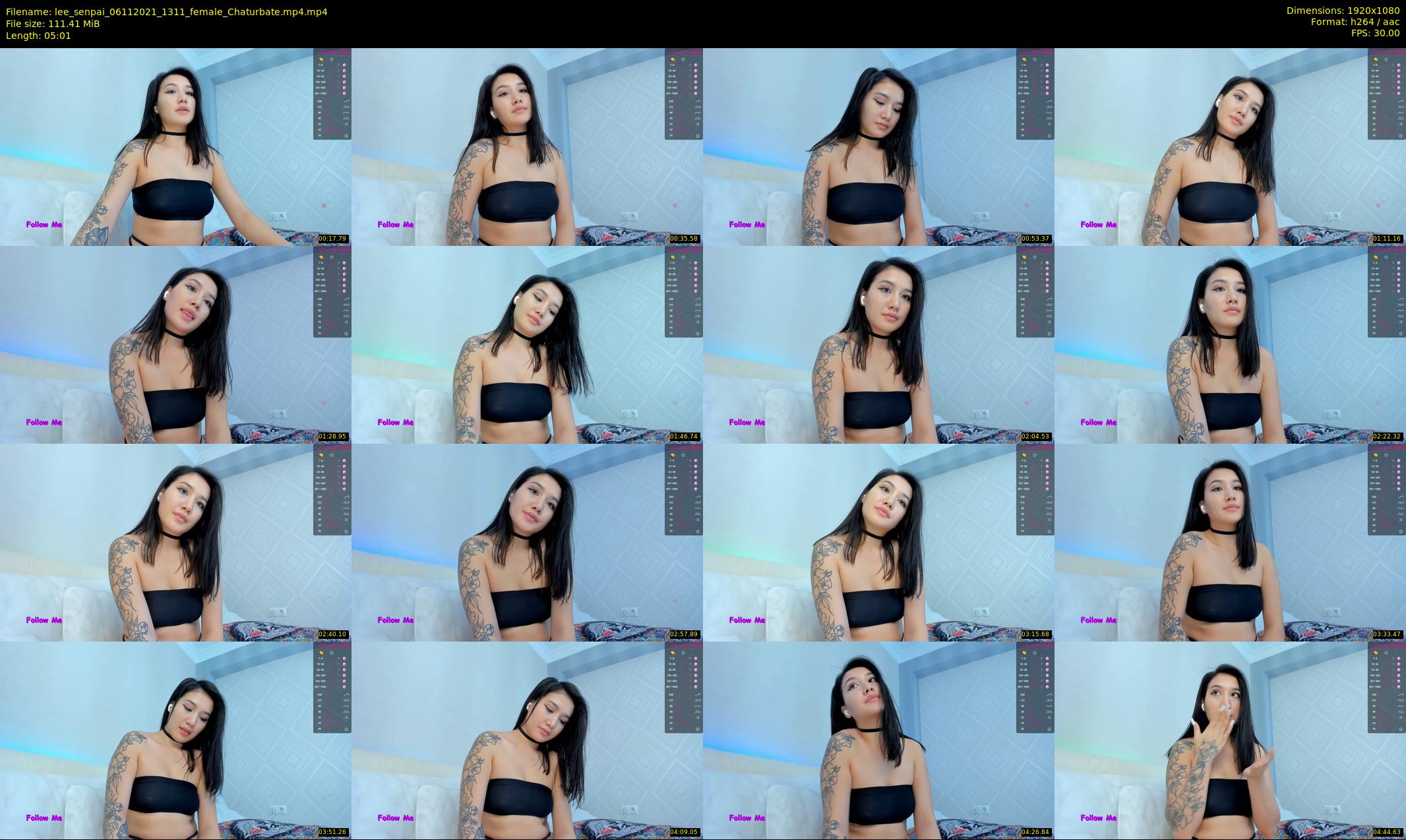 lee_senpai — 6 minute Chaturbate female cam show recording, 1080p, Nov 6, 2021