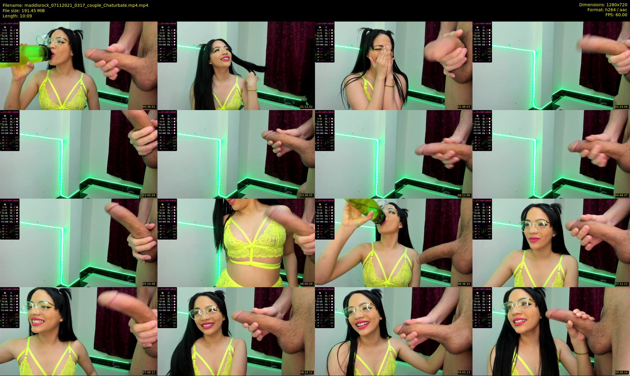 maddisrock — 11 minute Chaturbate couple cam show recording, 720p, Nov 7, 2021