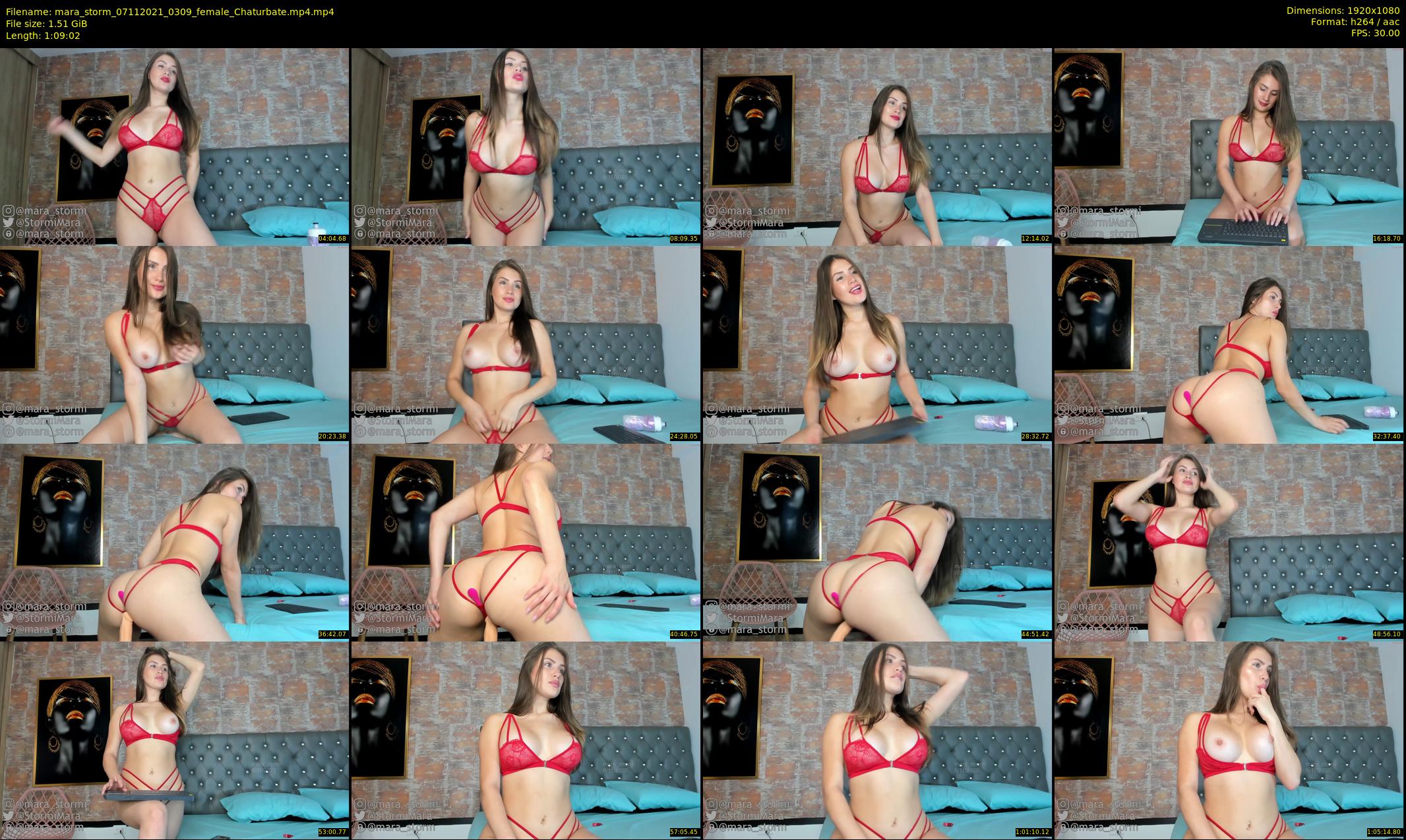 mara_storm — 70 minute Chaturbate female cam show recording, 1080p, Nov 7, 2021