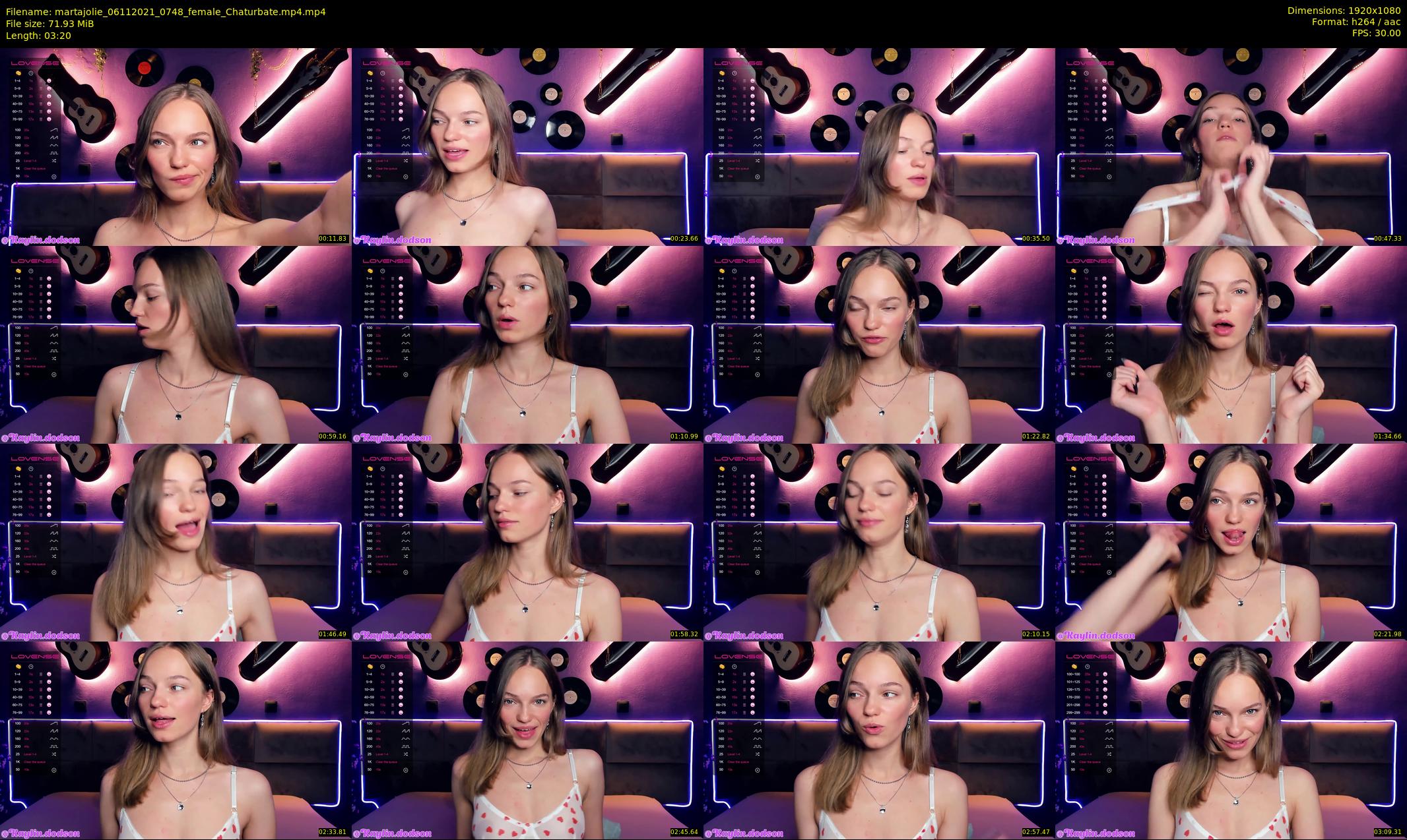 martajolie — 4 minute Chaturbate female cam show recording, 1080p, Nov 6, 2021
