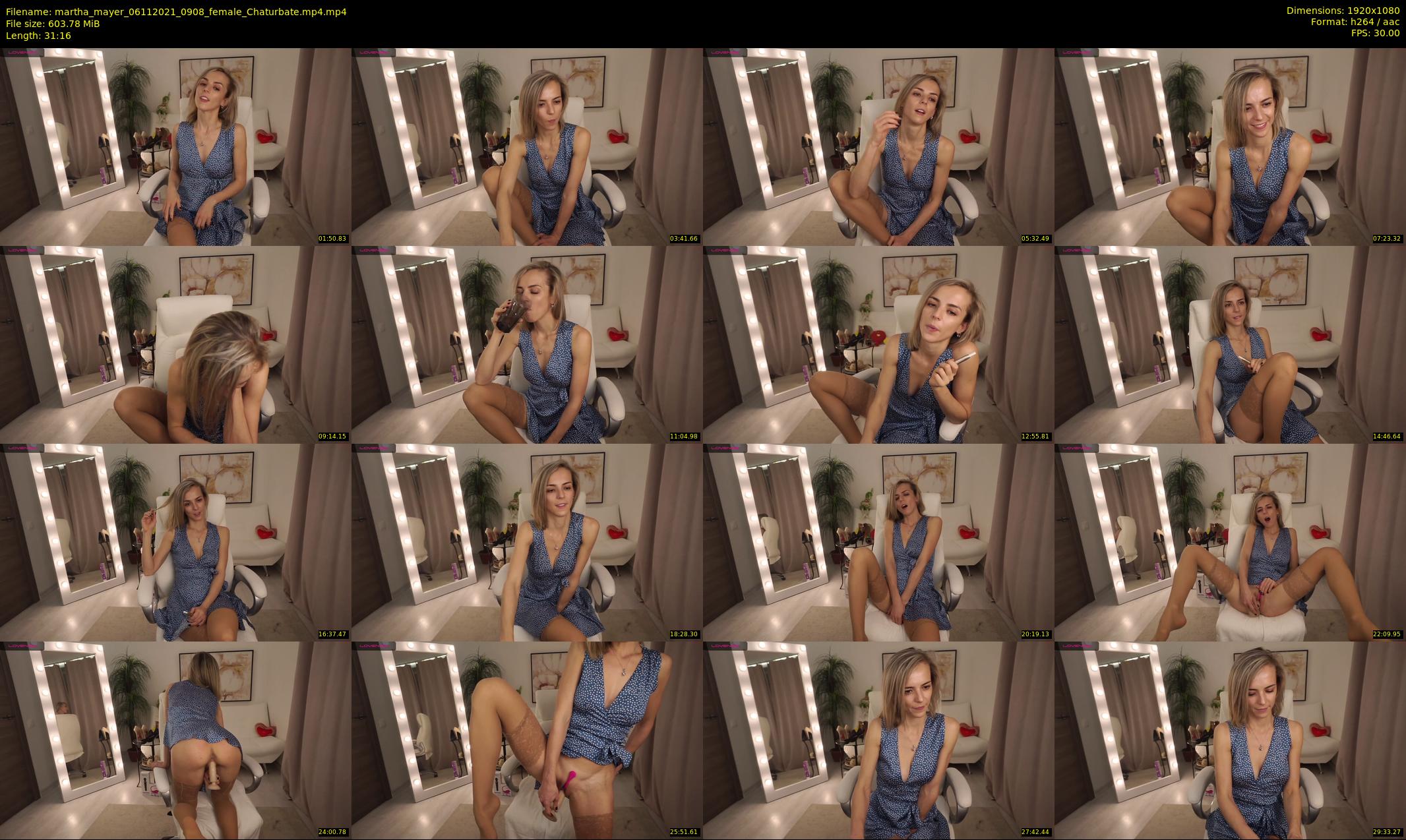 martha_mayer — 32 minute Chaturbate female cam show recording, 1080p, Nov 6, 2021