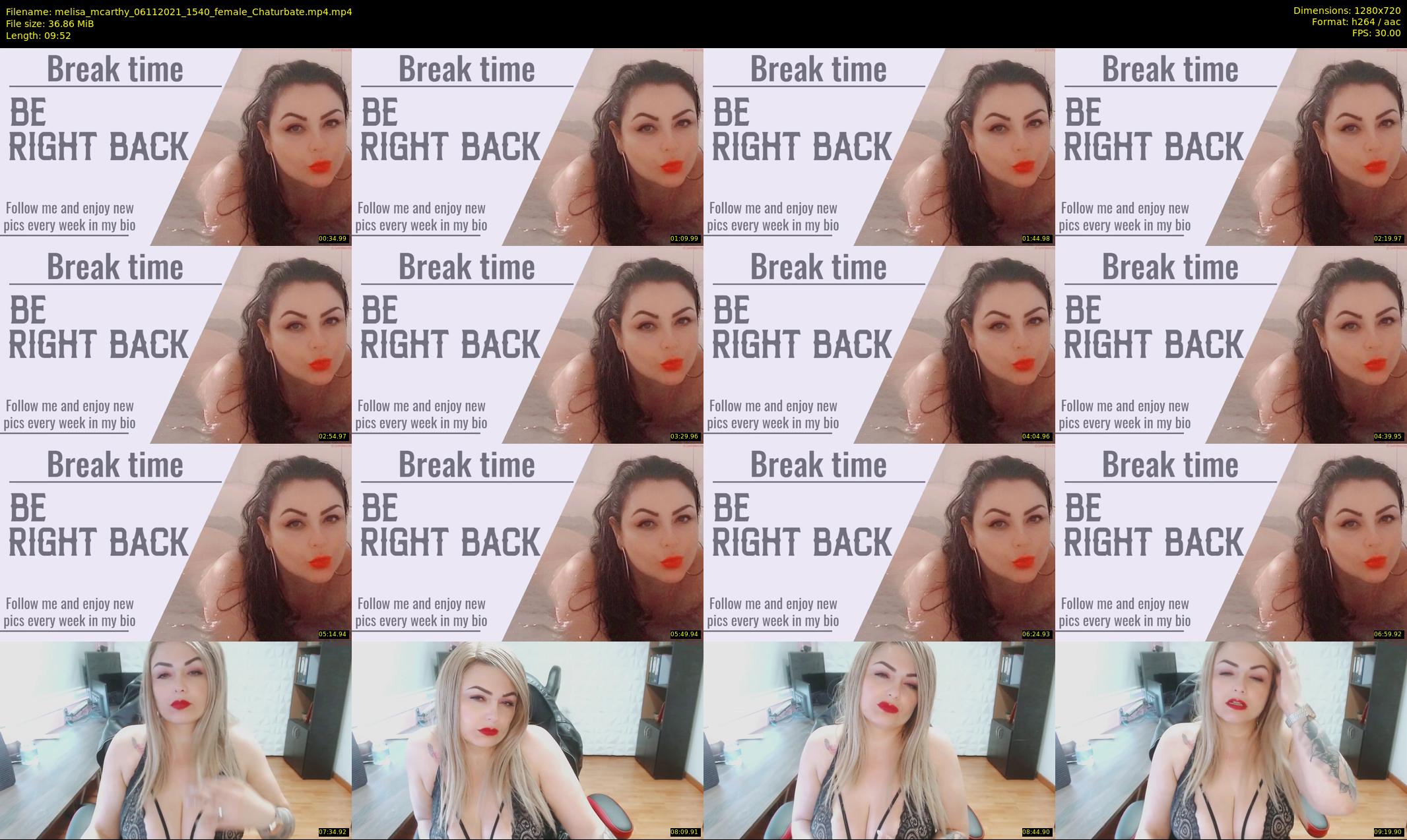 melisa_mcarthy — 10 minute Chaturbate couple cam show recording, 720p, Nov 6, 2021