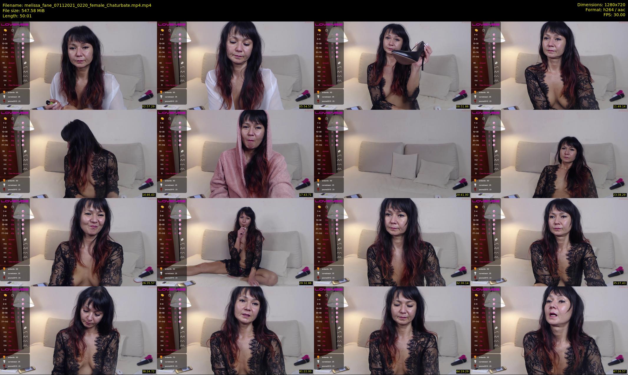 melissa_fane — 51 minute Chaturbate female cam show recording, 720p, Nov 7, 2021