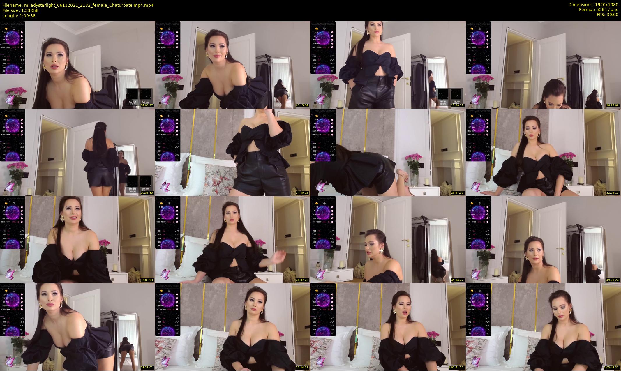 miladystarlight — 70 minute Chaturbate female cam show recording, 1080p, Nov 6, 2021