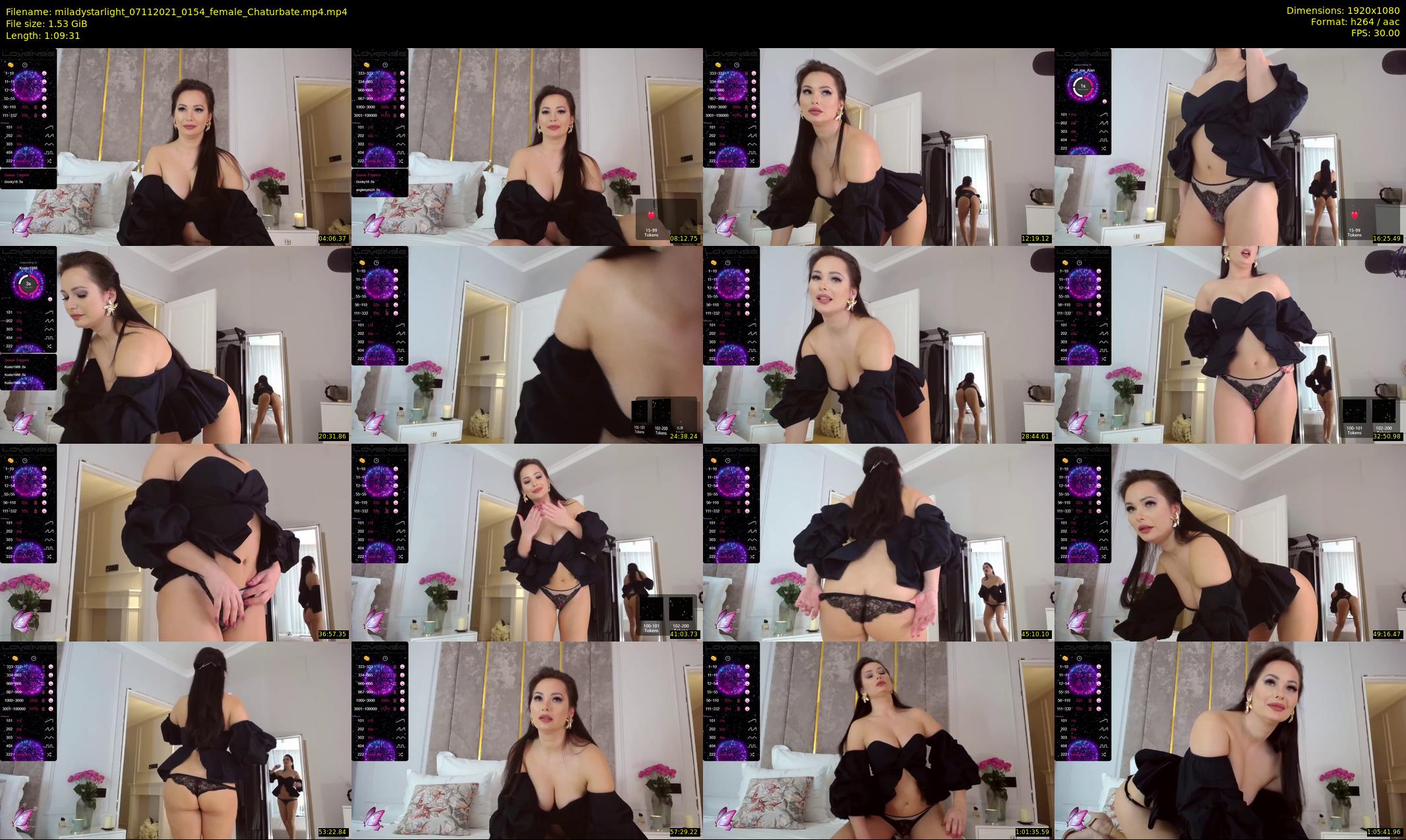 miladystarlight — 70 minute Chaturbate female cam show recording, 1080p, Nov 7, 2021