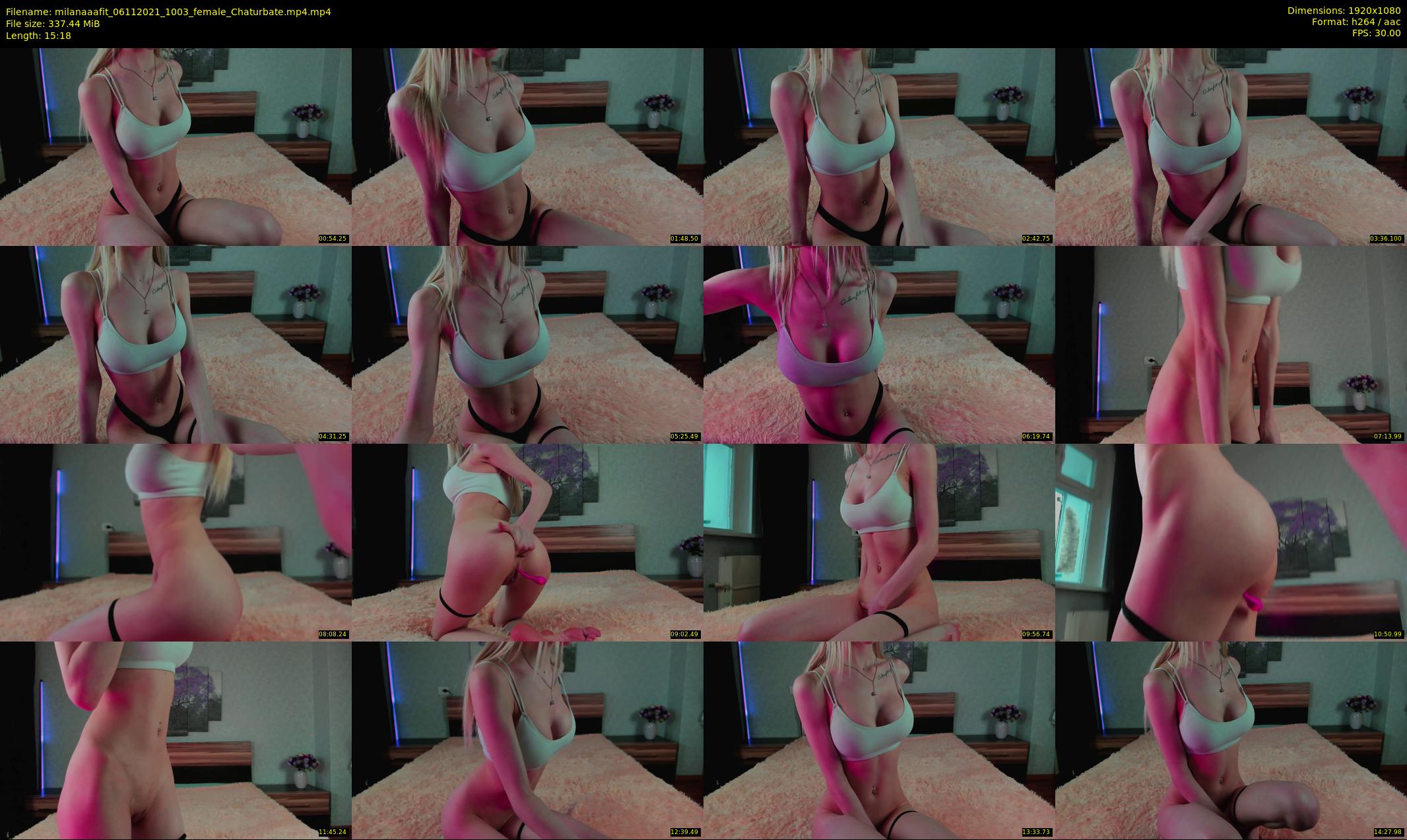 milanaaafit — 16 minute Chaturbate couple cam show recording, 1080p, Nov 6, 2021