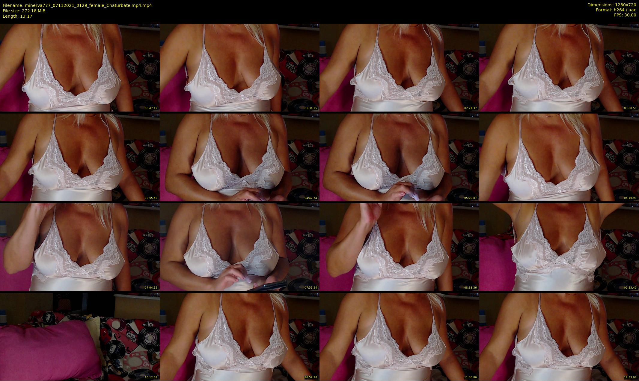 minerva777 — 14 minute Chaturbate female cam show recording, 720p, Nov 7, 2021