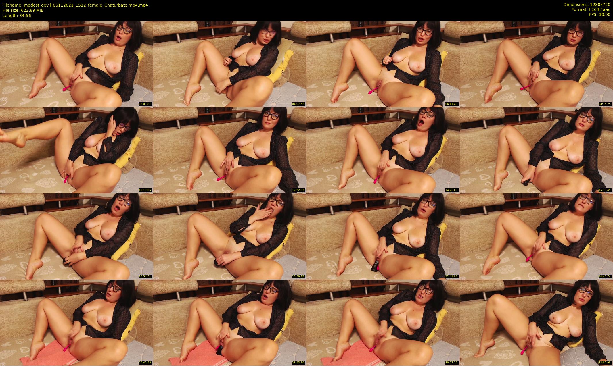 modest_devil — 35 minute Chaturbate female cam show recording, 720p, Nov 6, 2021