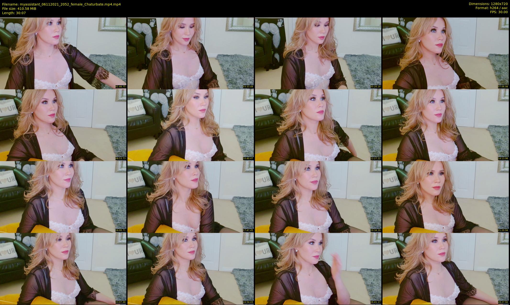 myassistant — 31 minute Chaturbate female cam show recording, 720p, Nov 6, 2021
