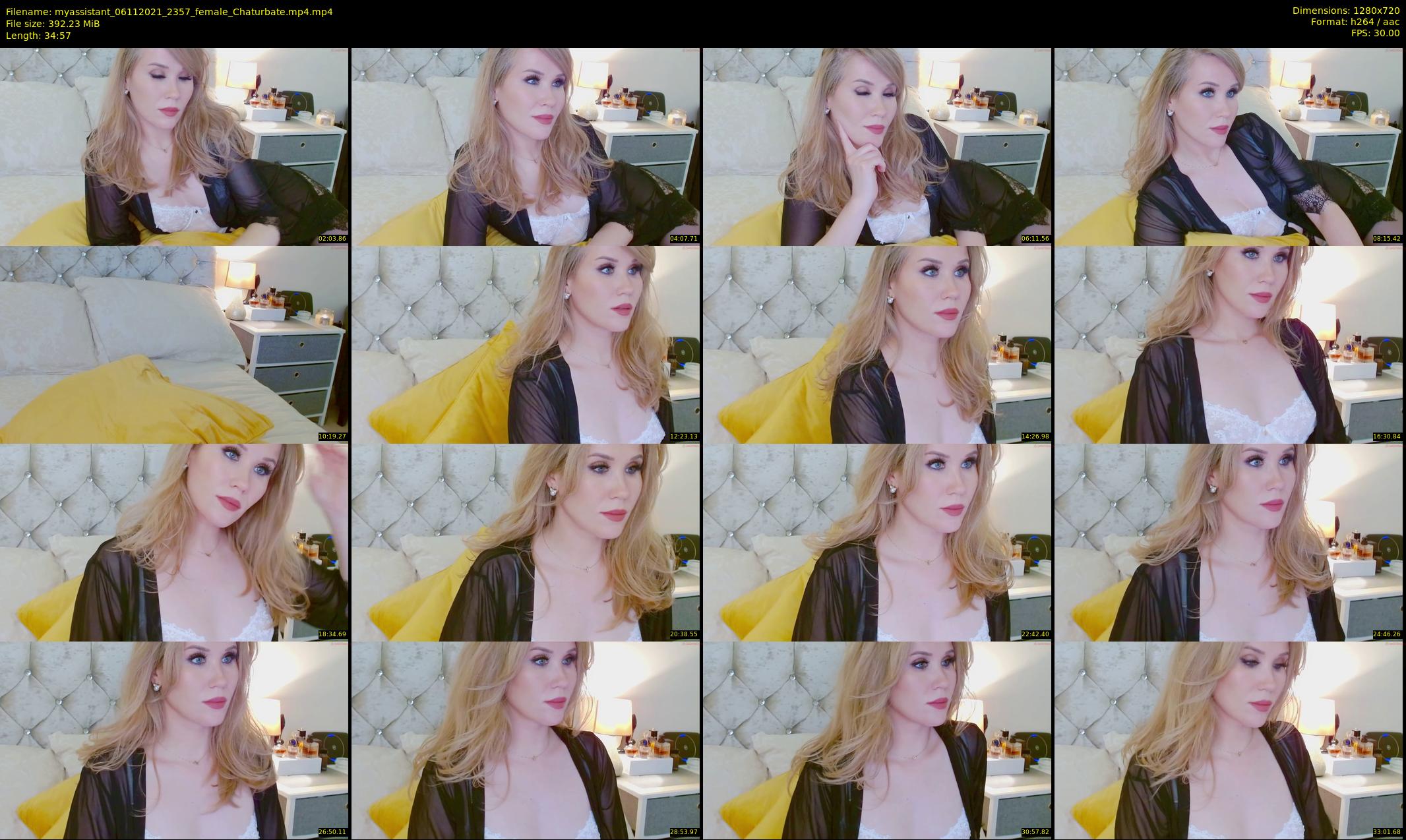 myassistant — 35 minute Chaturbate female cam show recording, 720p, Nov 6, 2021
