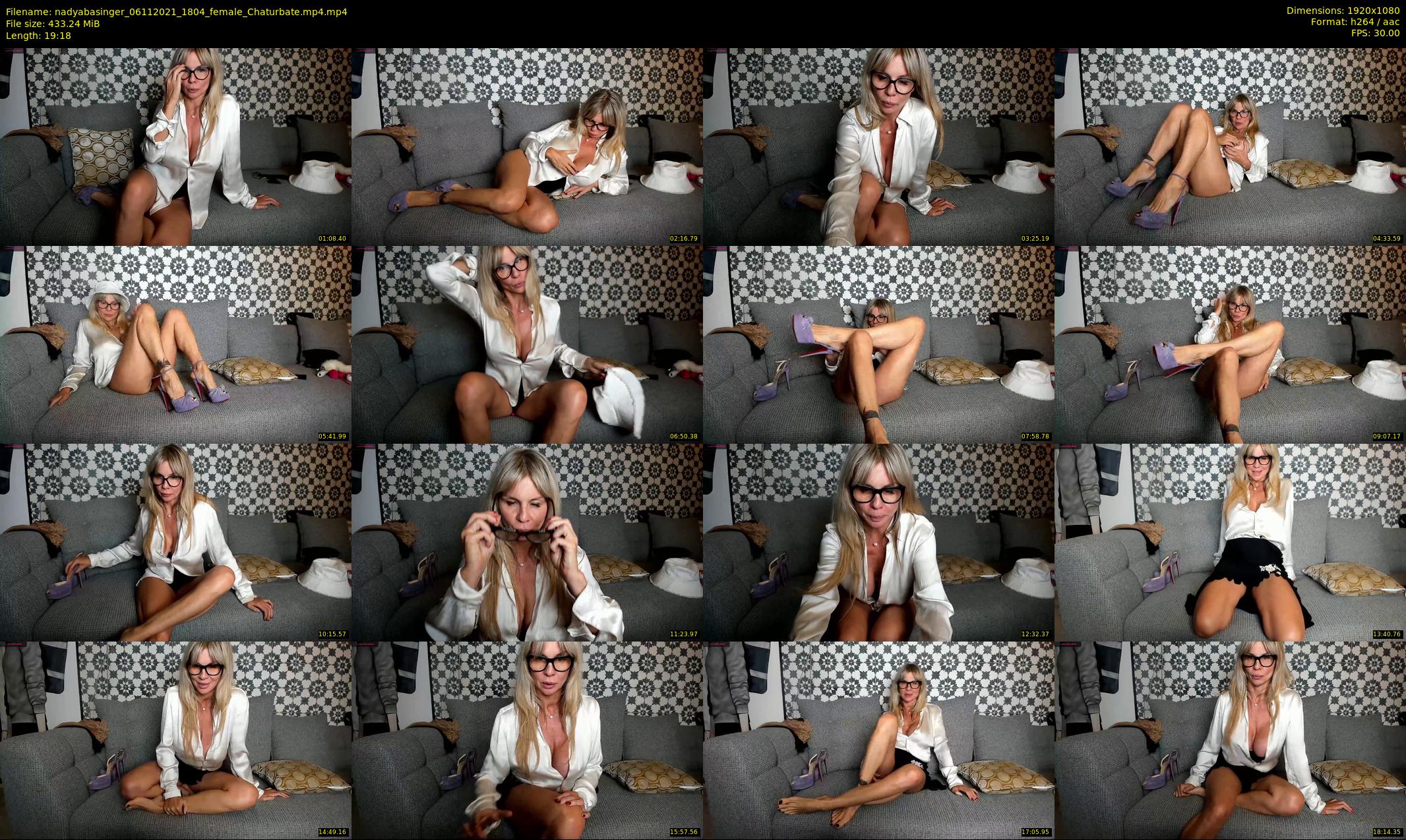 nadyabasinger — 20 minute Chaturbate female cam show recording, 1080p, Nov 6, 2021
