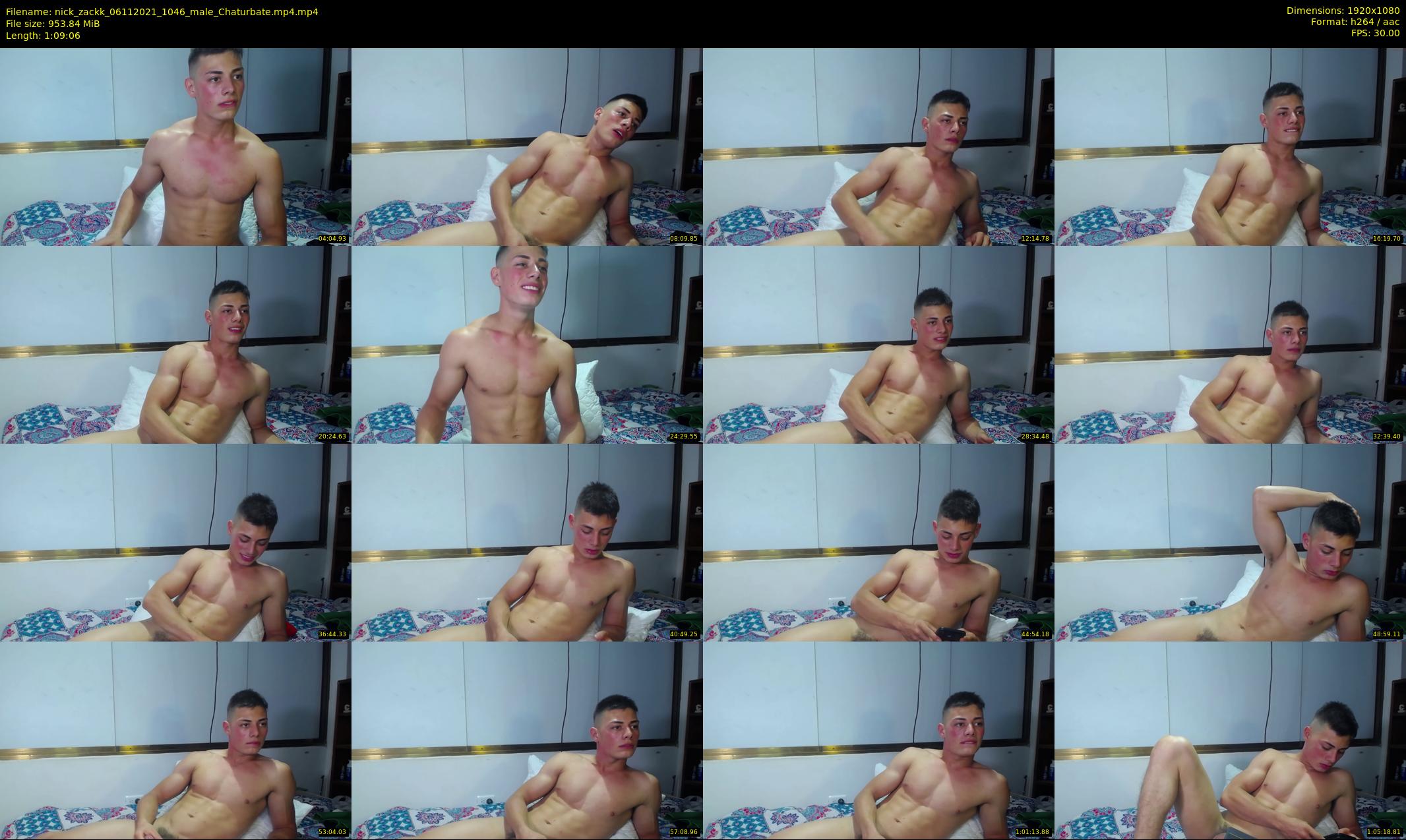 nick_zackk — 70 minute Chaturbate male cam show recording, 1080p, Nov 6, 2021