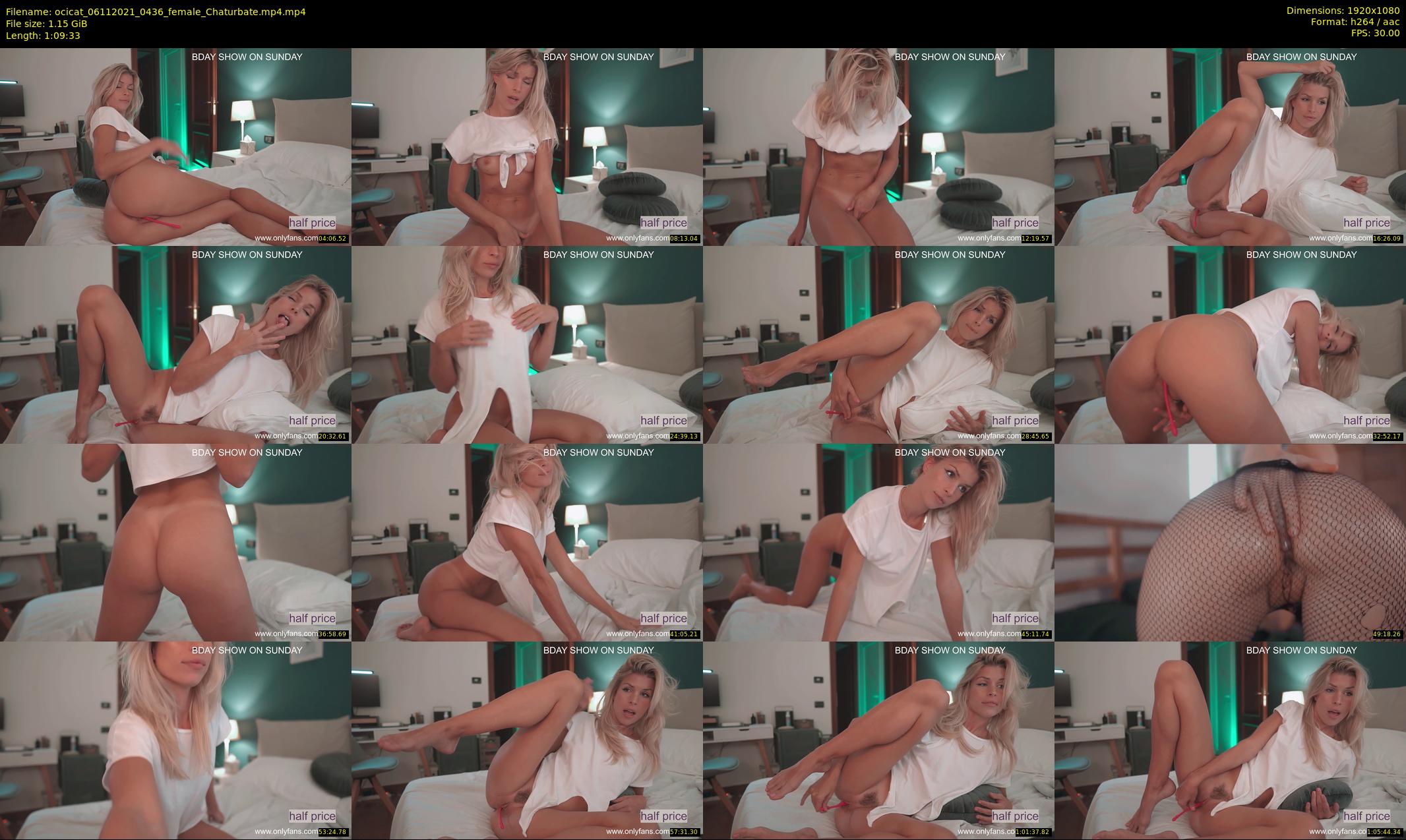 ocicat — 70 minute Chaturbate female cam show recording, 1080p, Nov 6, 2021