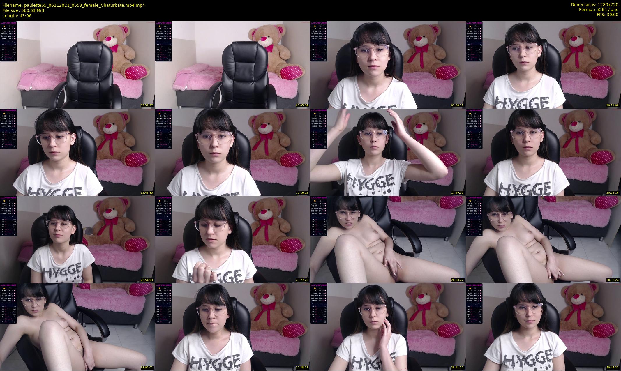 paulette65 — 44 minute Chaturbate female cam show recording, 720p, Nov 6, 2021