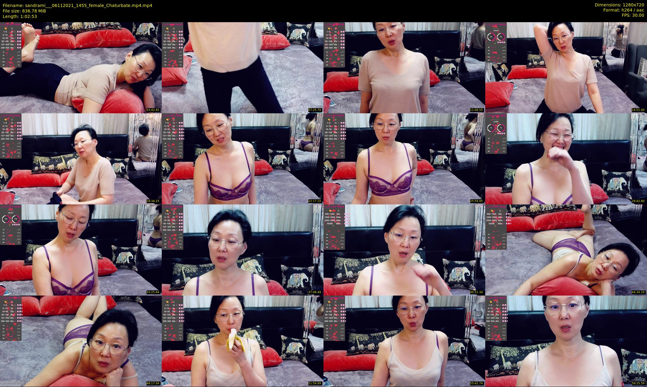 sandrami__ — 63 minute Chaturbate female cam show recording, 720p, Nov 6, 2021
