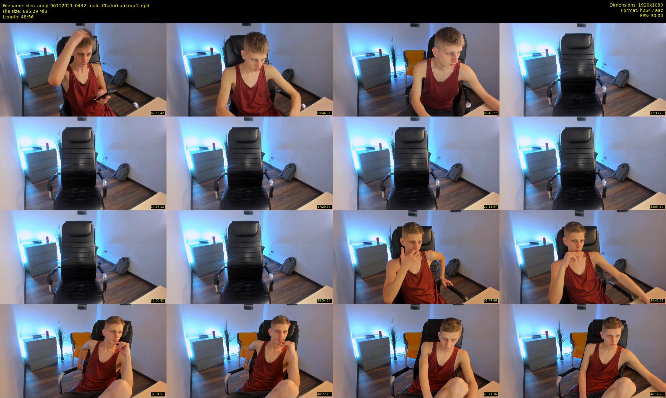slim_andy — 49 minute Chaturbate male cam show recording, 1080p, Nov 6, 2021