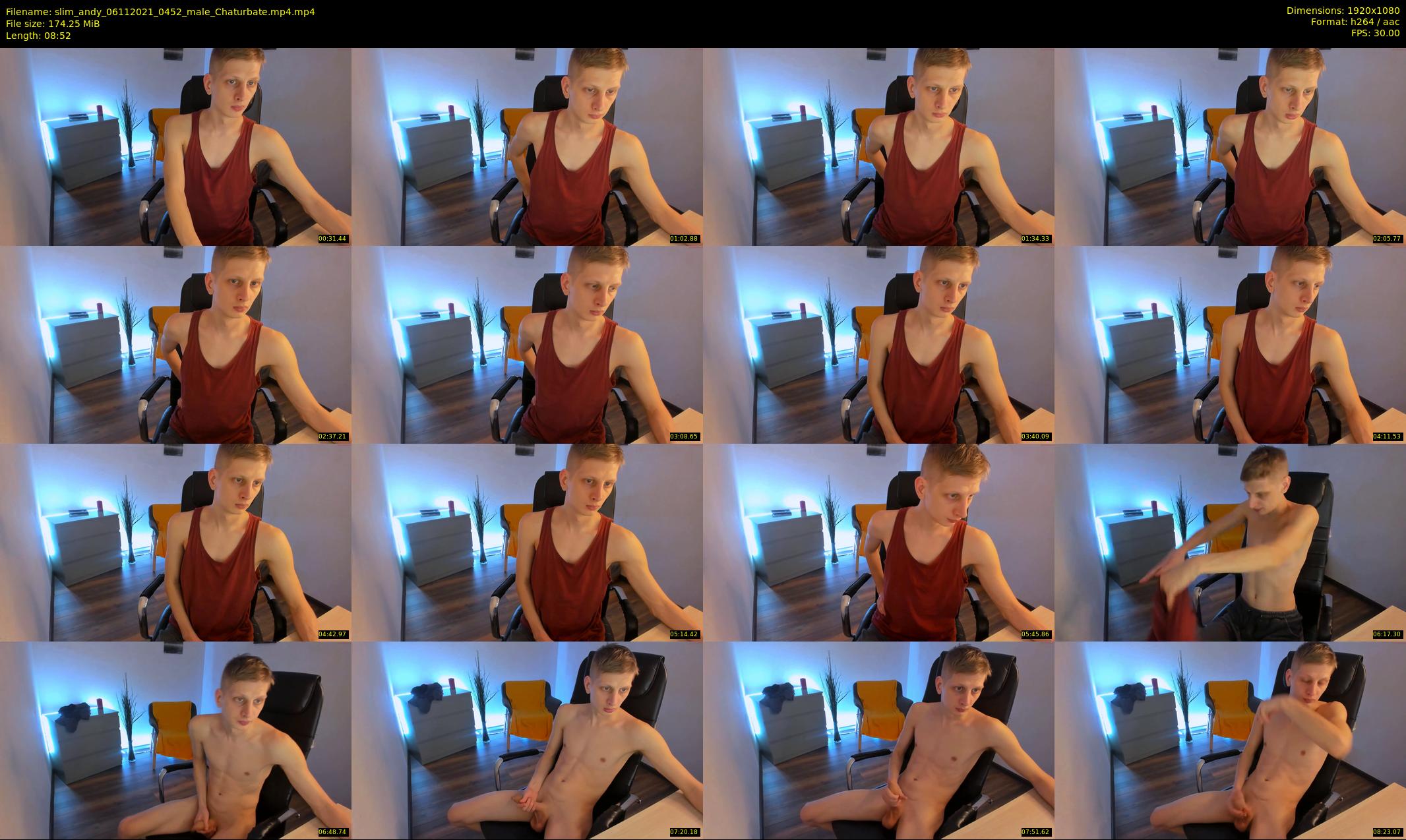 slim_andy — 9 minute Chaturbate male cam show recording, 1080p, Nov 6, 2021