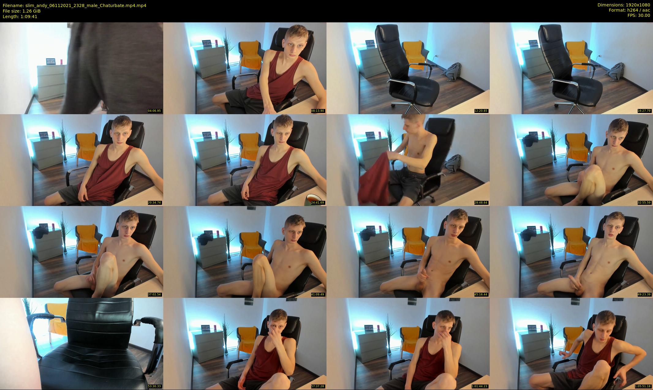slim_andy — 70 minute Chaturbate male cam show recording, 1080p, Nov 6, 2021