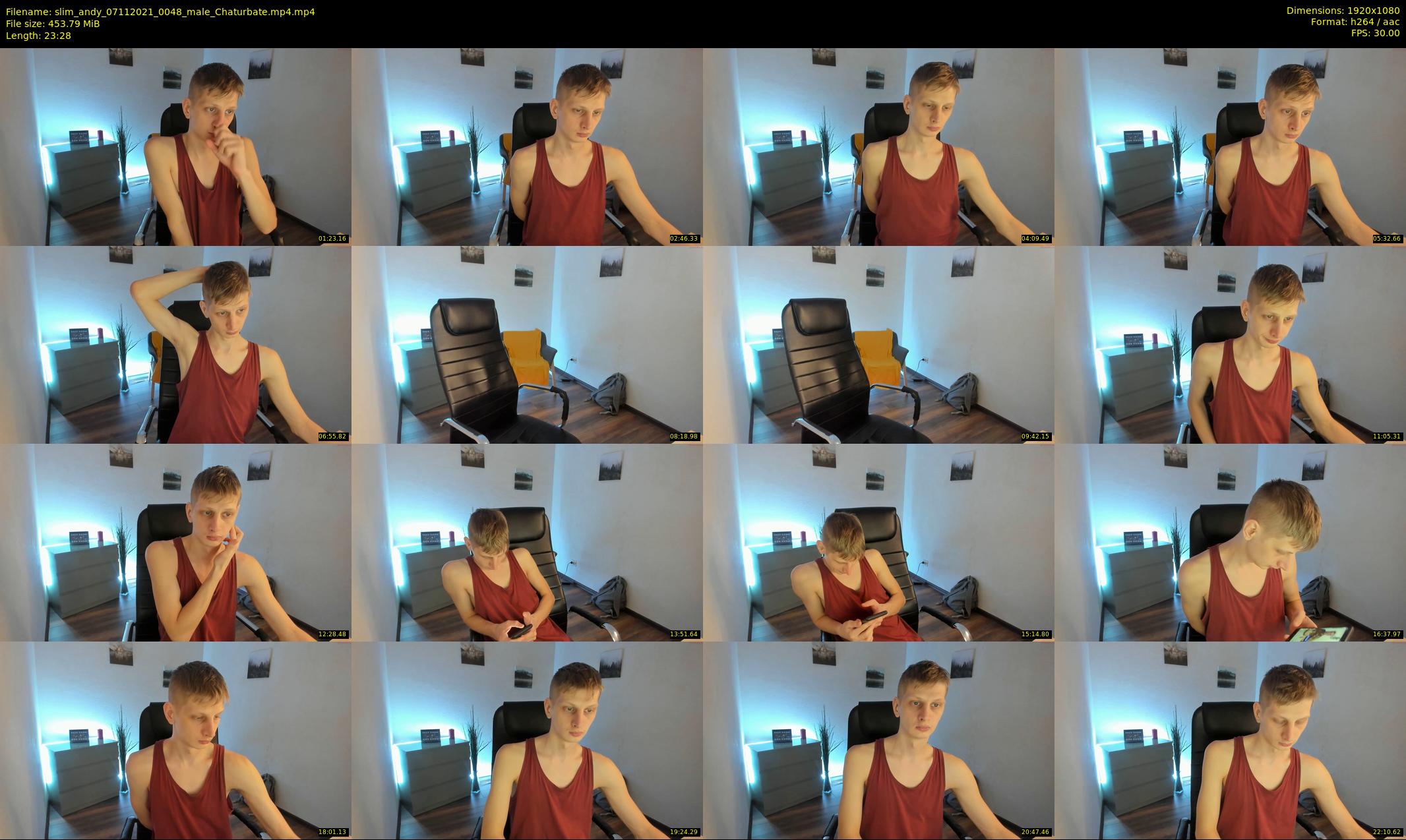 slim_andy — 24 minute Chaturbate male cam show recording, 1080p, Nov 7, 2021