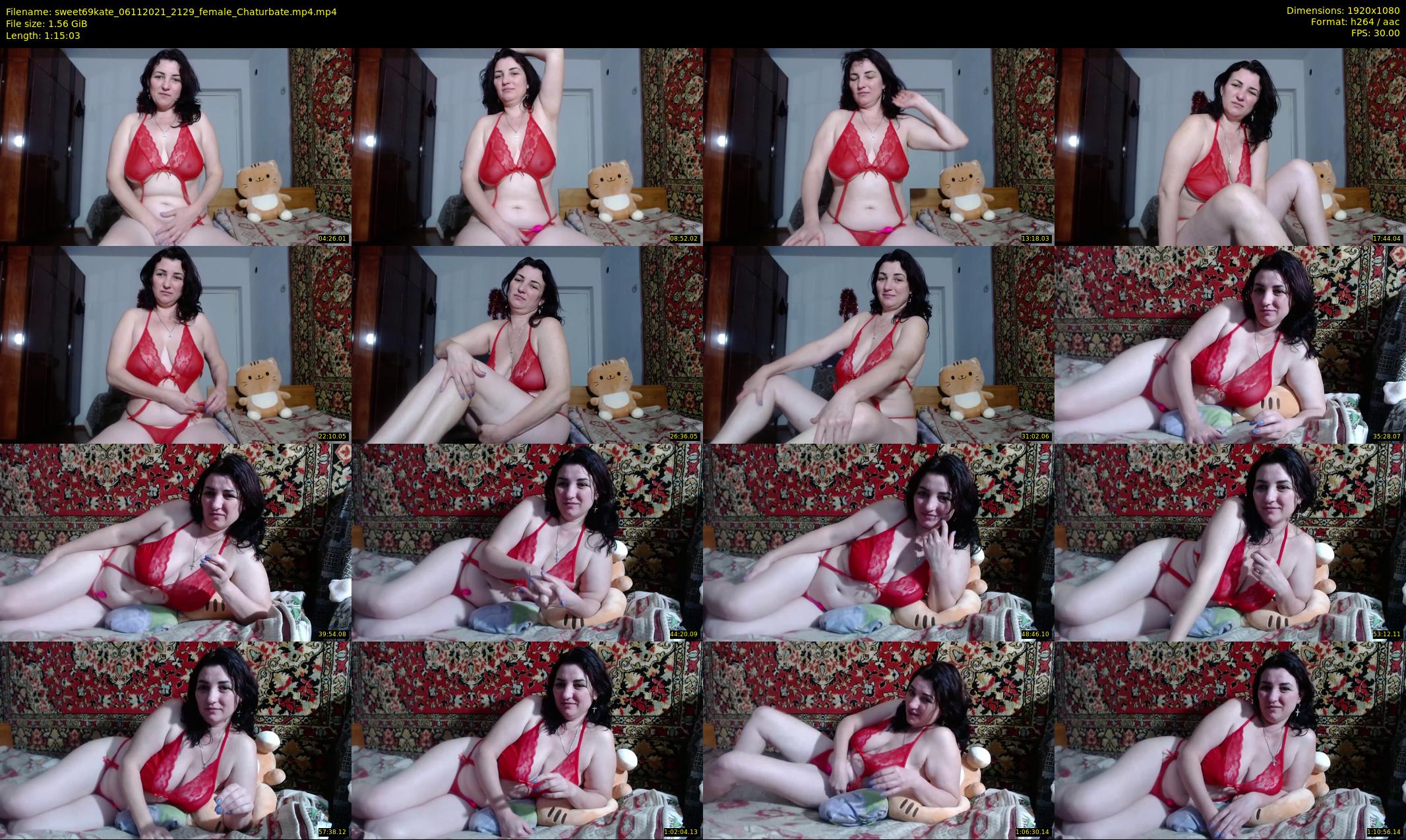 sweet69kate — 76 minute Chaturbate female cam show recording, 1080p, Nov 6, 2021