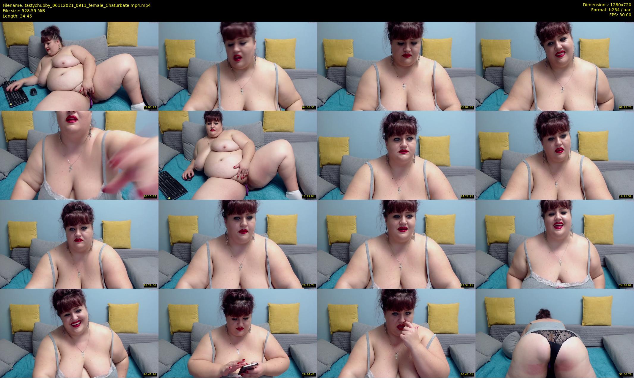 tastychubby — 35 minute Chaturbate female cam show recording, 720p, Nov 6, 2021