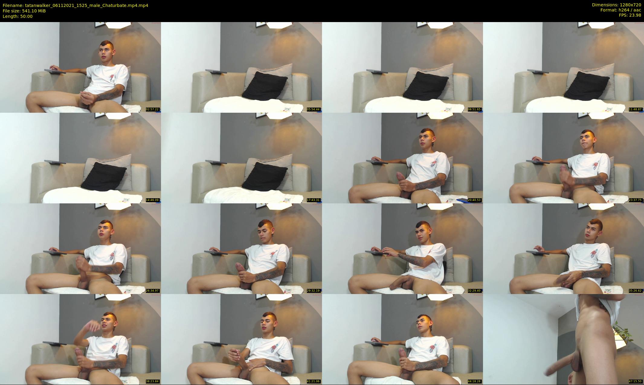 tatanwalker — 50 minute Chaturbate male cam show recording, 720p, Nov 6, 2021