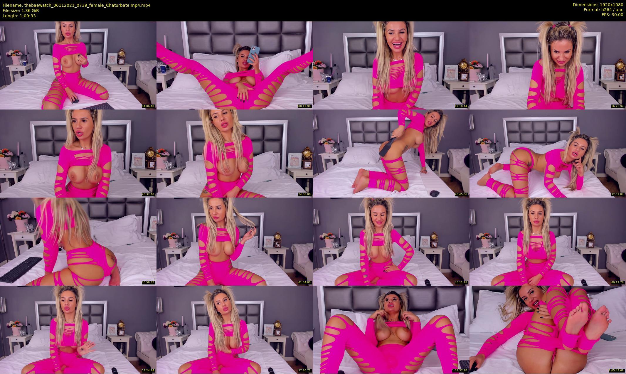thebaewatch — 70 minute Chaturbate female cam show recording, 1080p, Nov 6, 2021