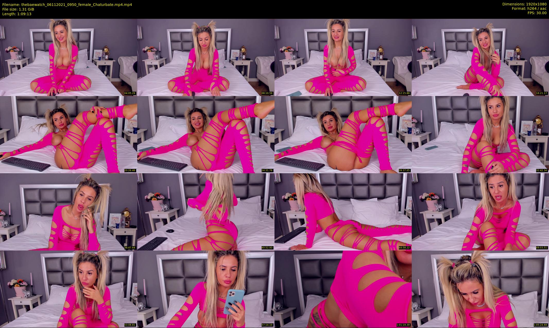 thebaewatch — 70 minute Chaturbate female cam show recording, 1080p, Nov 6, 2021