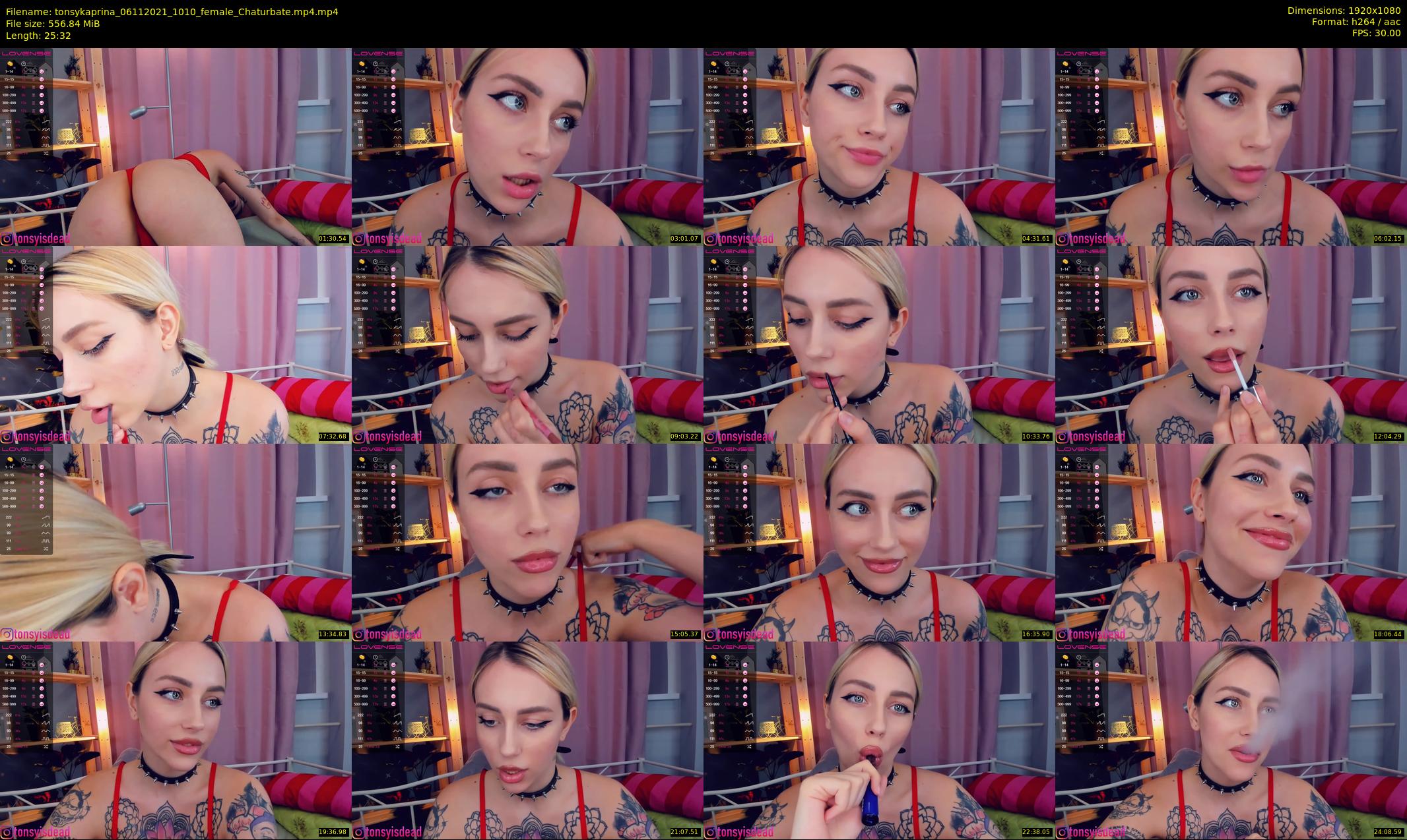 tonsykaprina — 26 minute Chaturbate couple cam show recording, 1080p, Nov 6, 2021